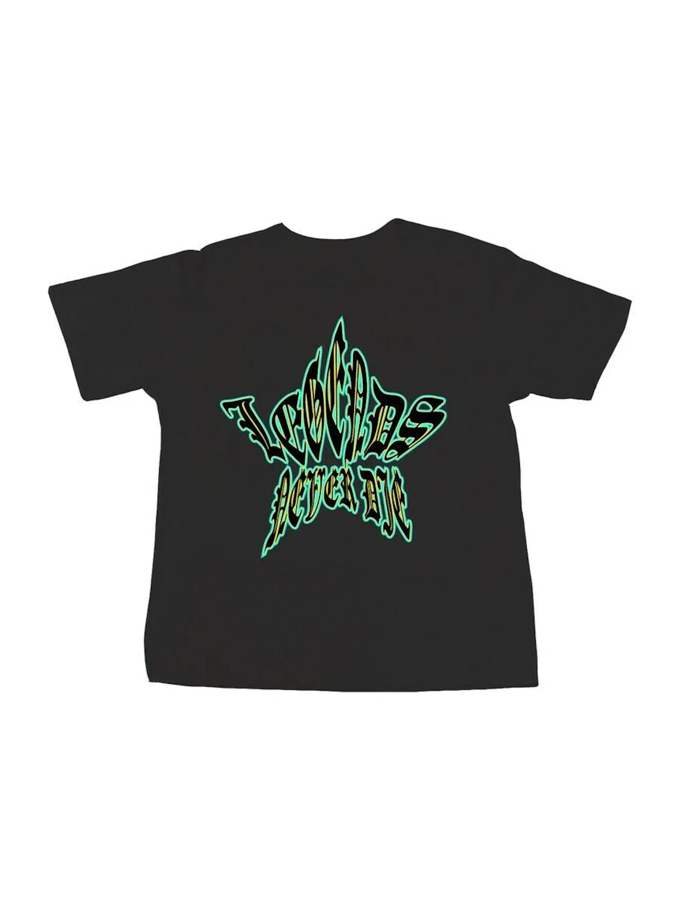 Мужская футболка с принтом Juice Wrld x Vlone Legend Tee — изображение 1 из 2, черный