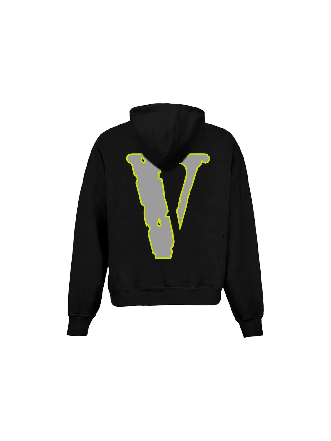 Мужская худи Juice Wrld x Vlone MOTY — изображение 2 из 2, черный