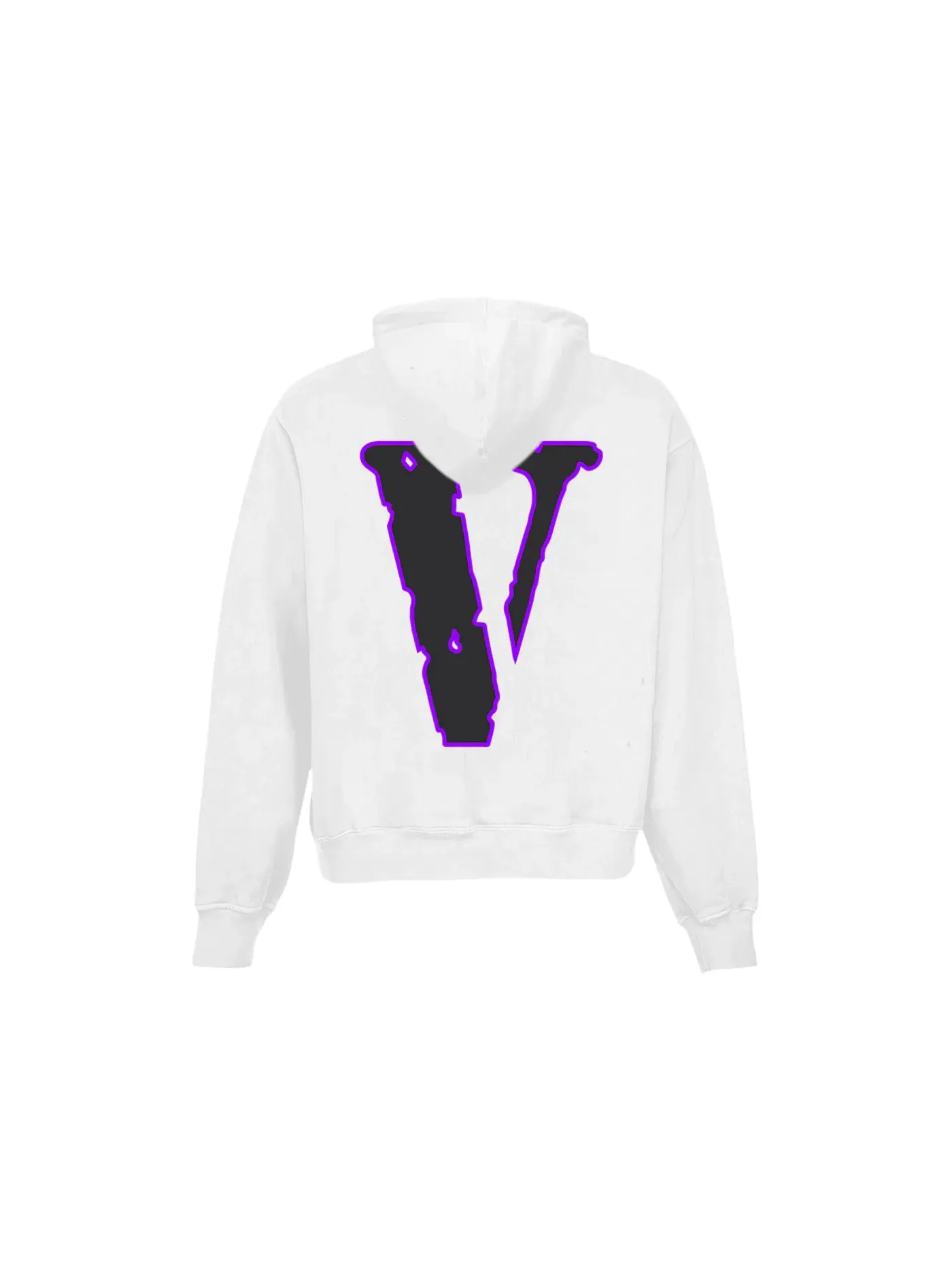 Мужской худи с принтом Juice Wrld x Vlone MOTY Hoodie Juice Wrld — изображение 2 из 2, белый
