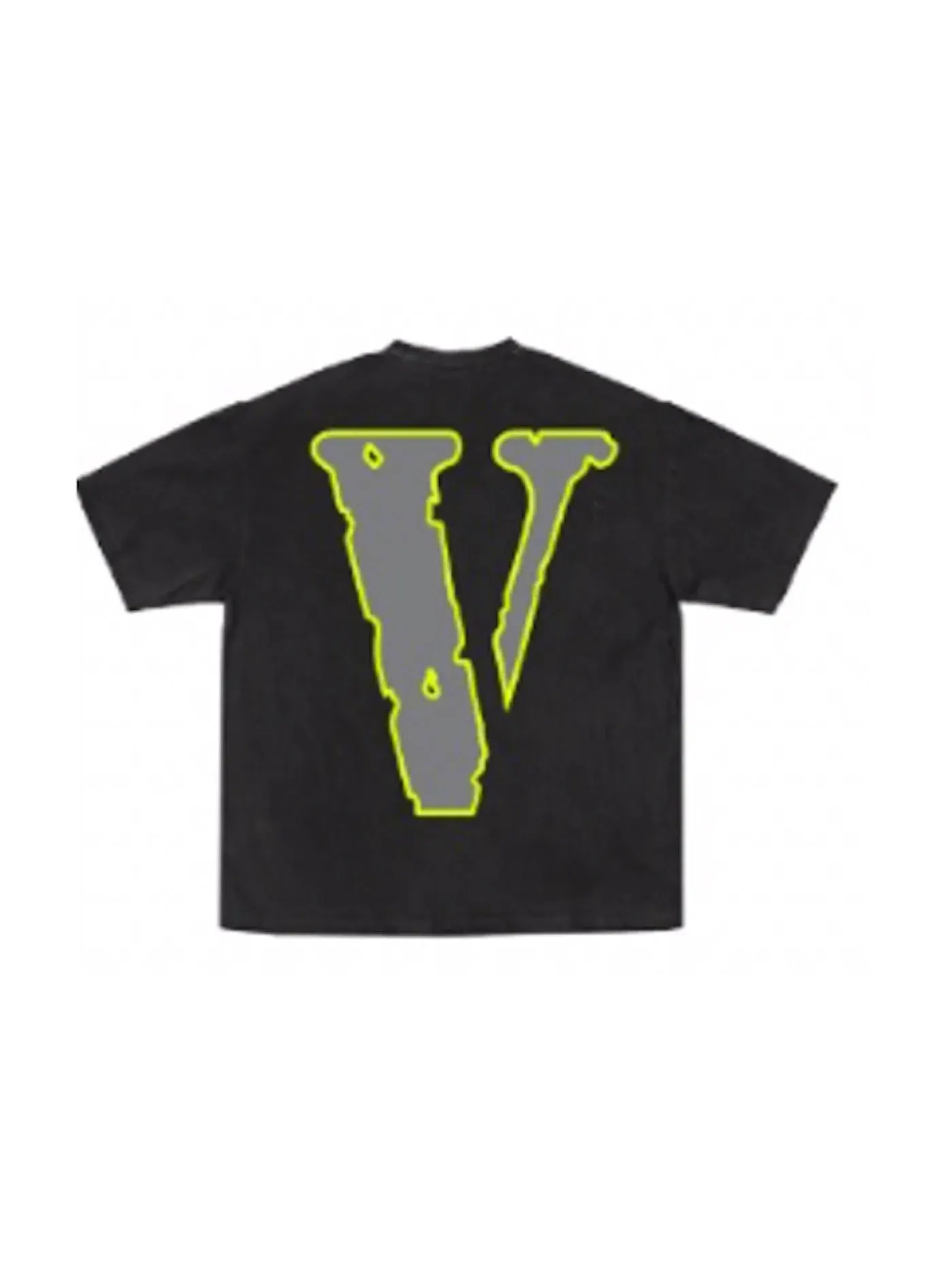 Мужская футболка с принтом T-shirt Juice Wrld — изображение 2 из 2, черный/зеленый