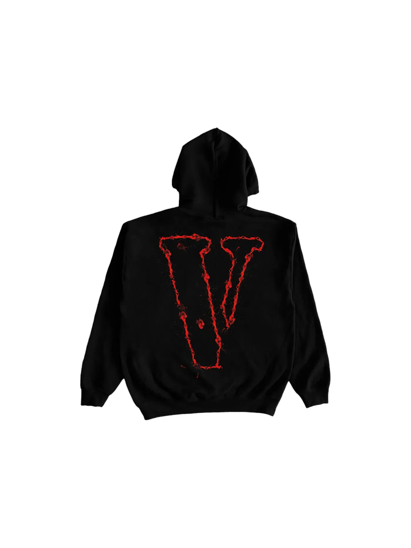 Мужская худи с принтом Joker Juice Wrld x XO x Vlone — изображение 2 из 2, черный