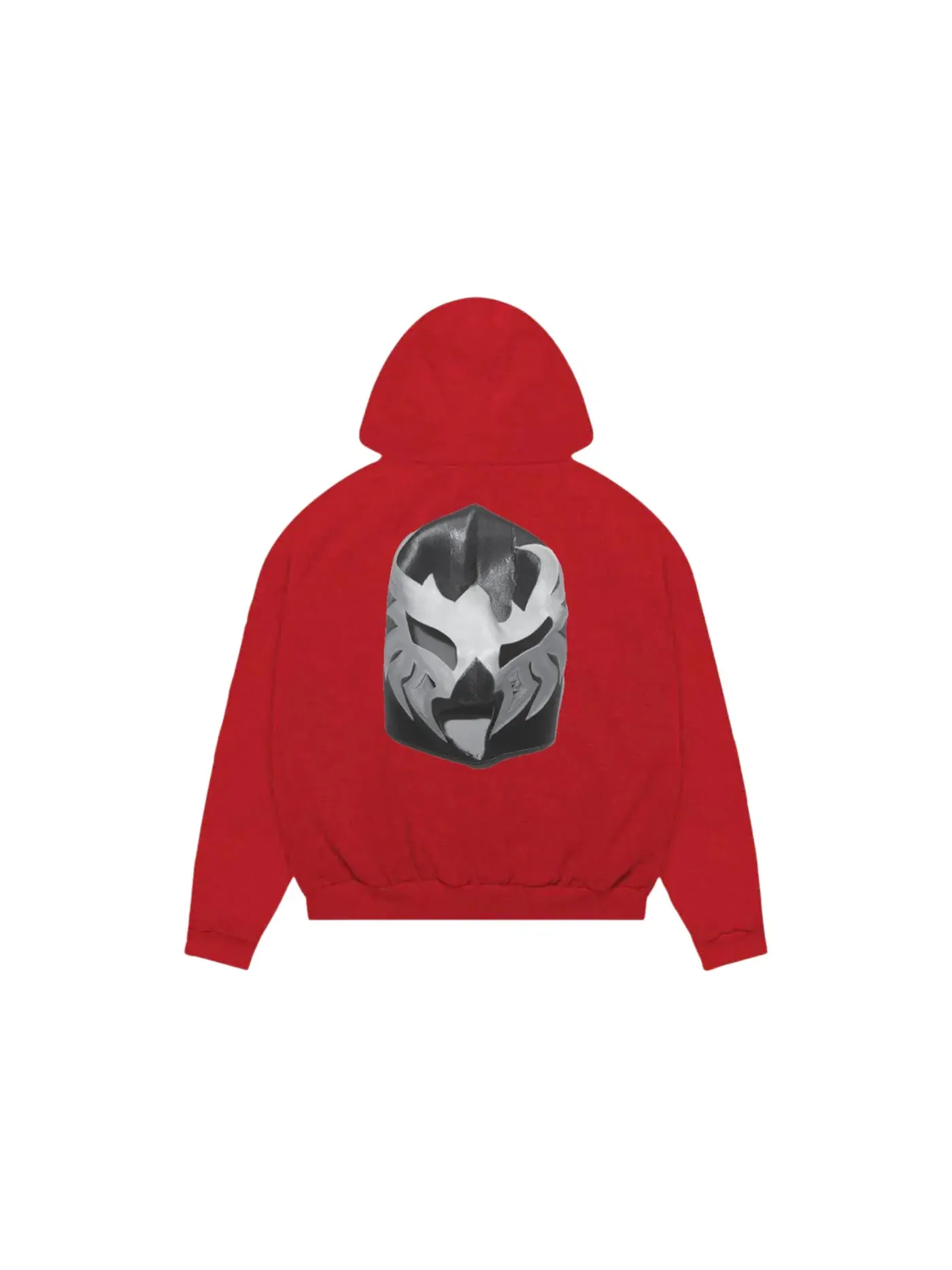 Мужская худи Kanye West Bully HD-O1 Mask Hoodie — изображение 2 из 2, красный