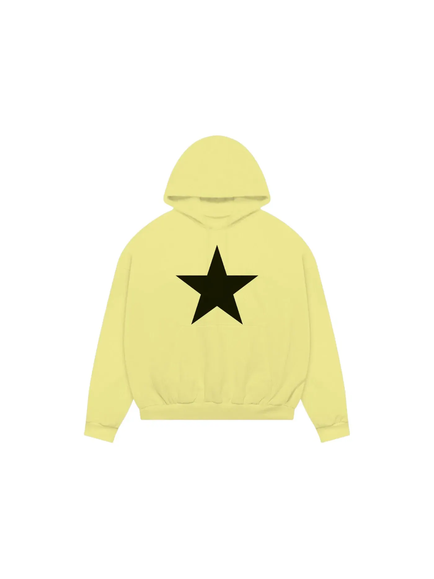 Мужская толстовка с капюшоном с принтом Kanye West Bully HD-O1 Mask Hoodie — изображение 1 из 2, желтый