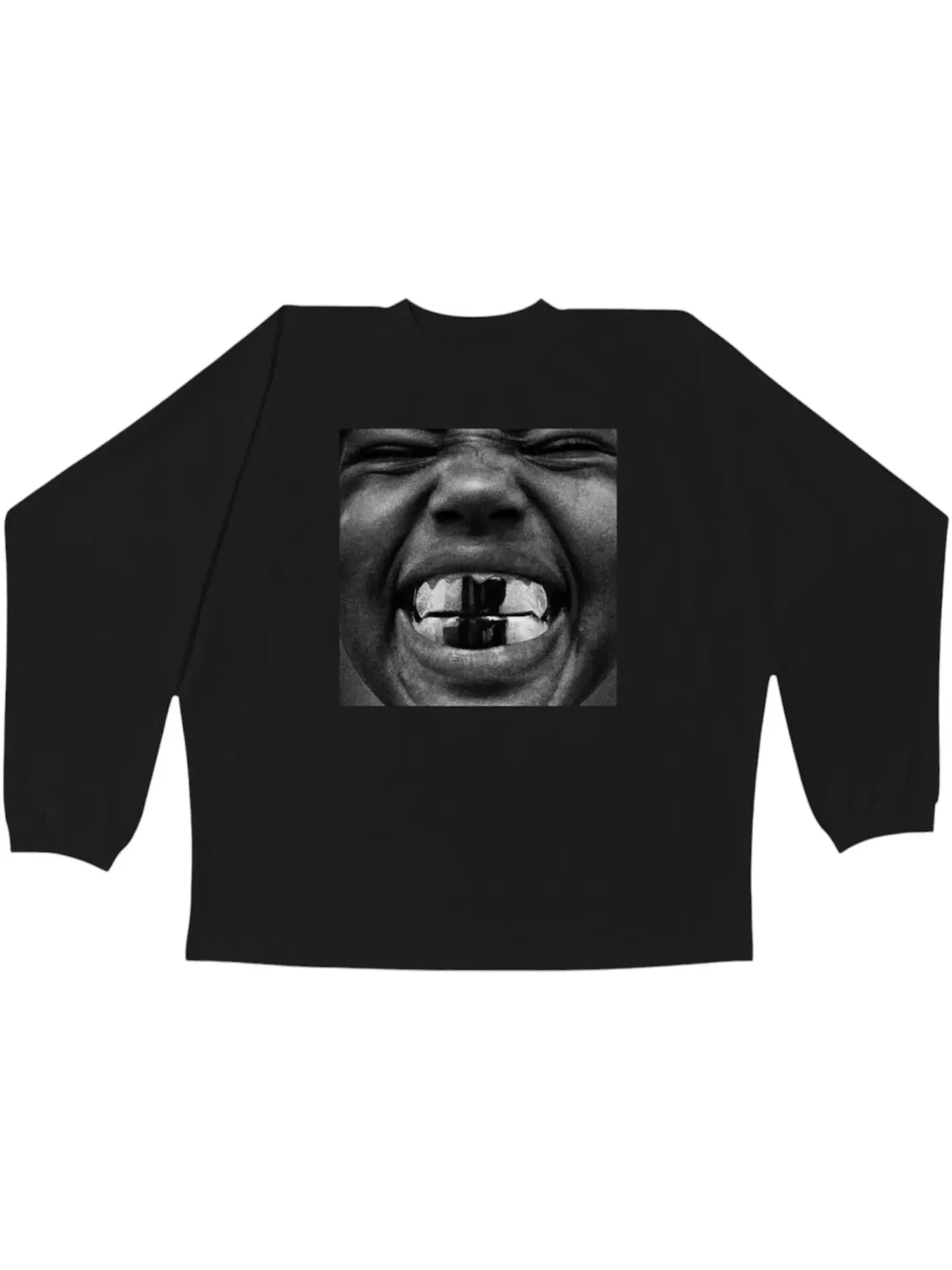 Футболка с длинным рукавом Bully Kanye West — изображение 1 из 1, черный