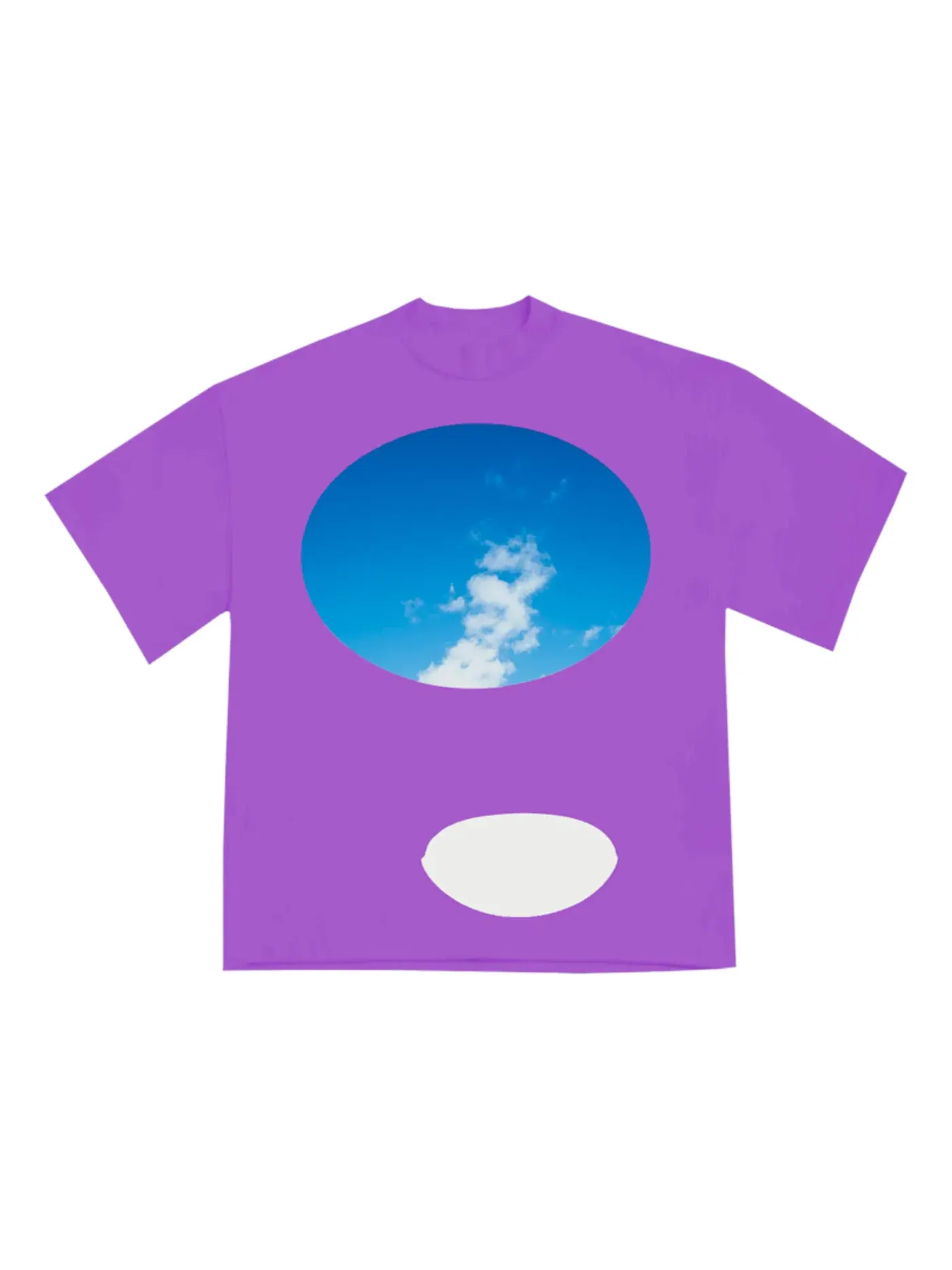 Мужская футболка Kanye West CPFM for JIK II T-Shirt Purple — изображение 1 из 2