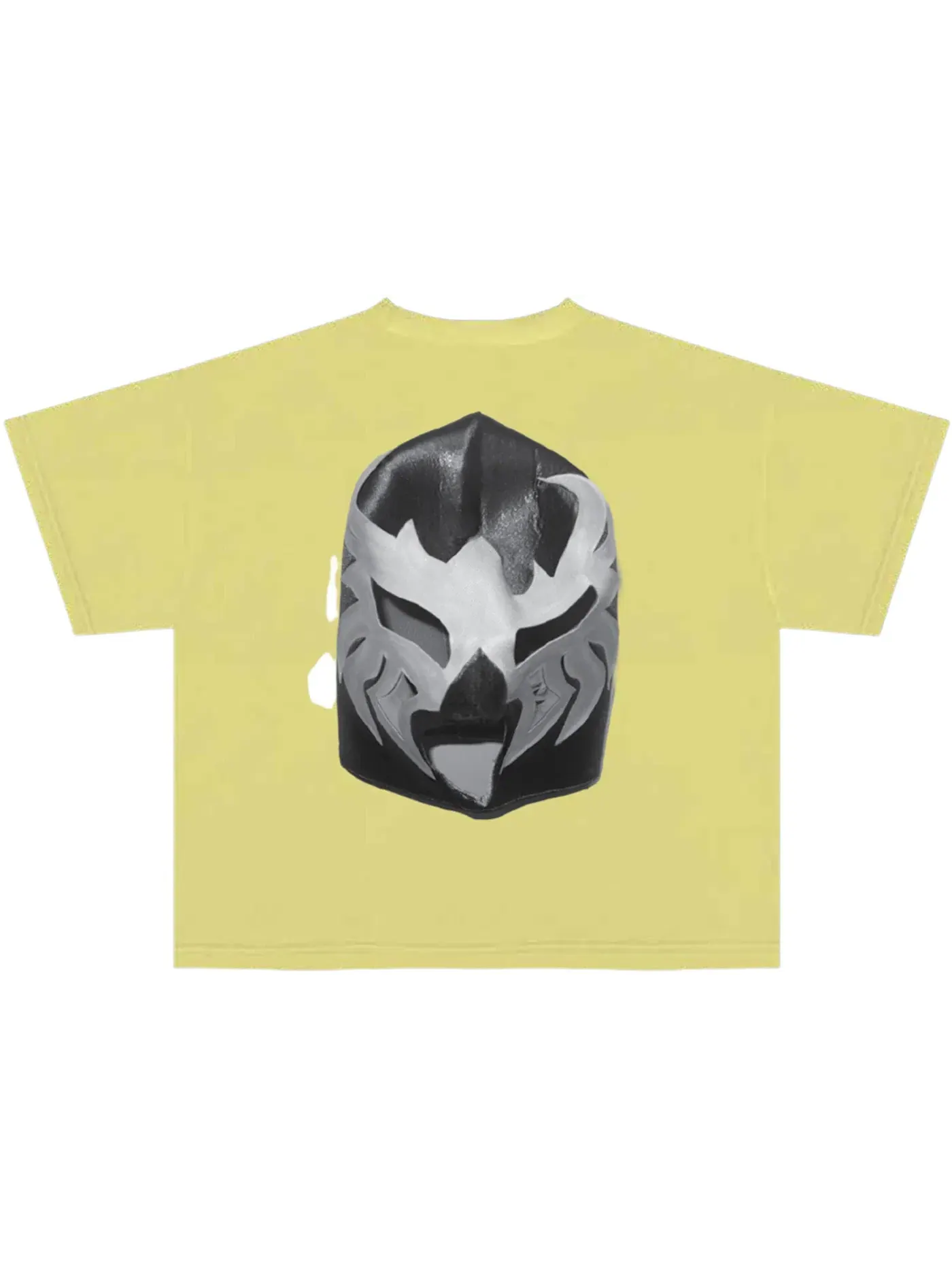 Мужская футболка с принтом Kanye West Bully TS-O7 Mask Tee — изображение 2 из 2, желтый