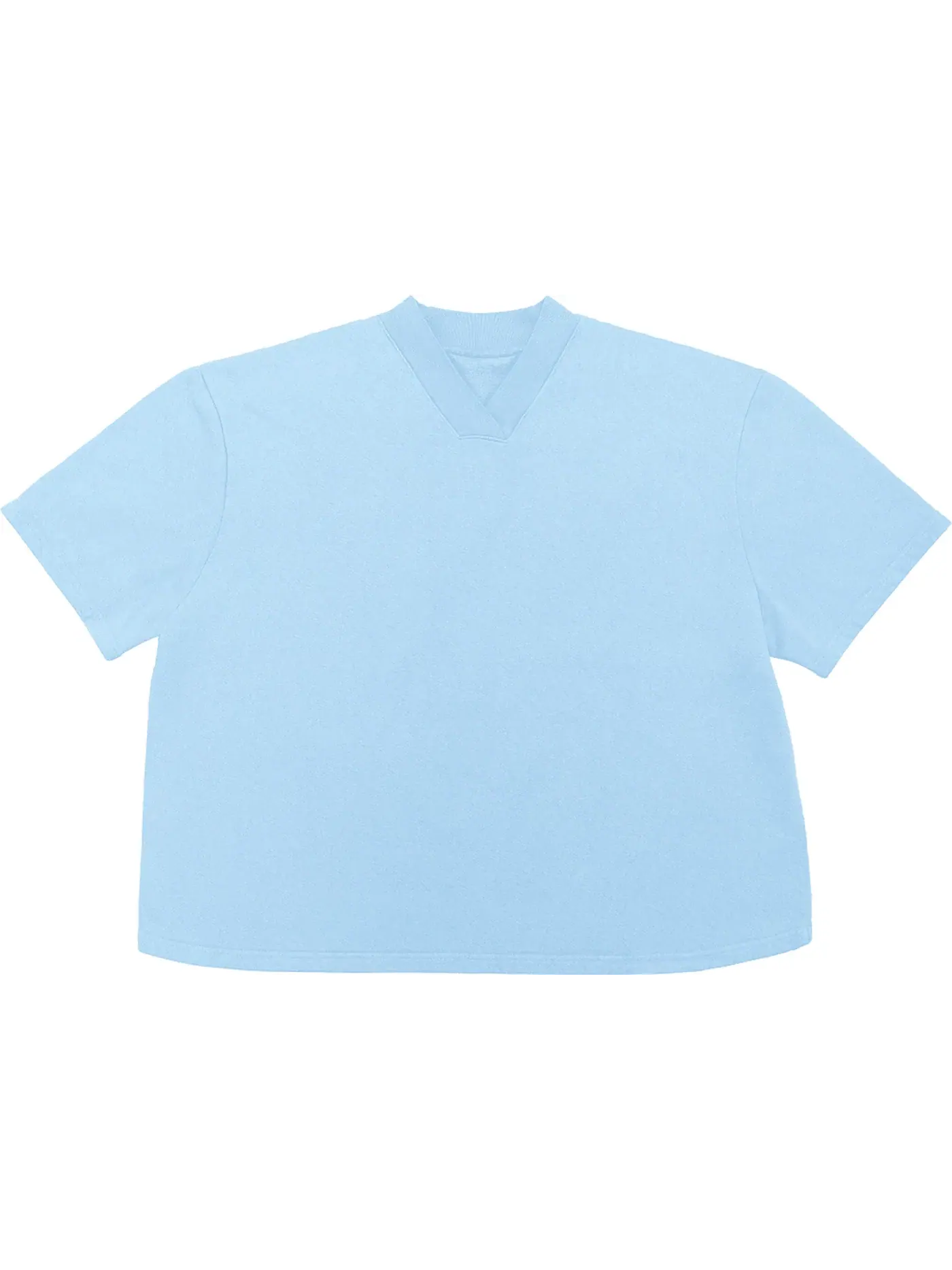 Мужская футболка с длинным рукавом Baseball T-shirt Kanye West — изображение 2 из 2, светлый синий