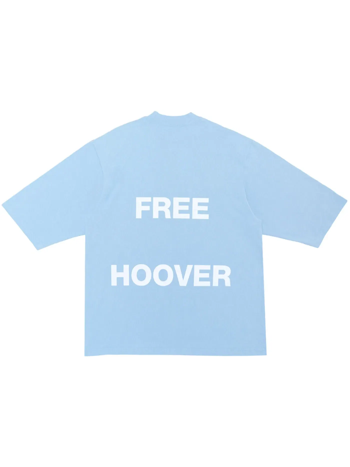 Мужская футболка с принтом Long T-shirt Kanye West — изображение 1 из 2, светлый синий