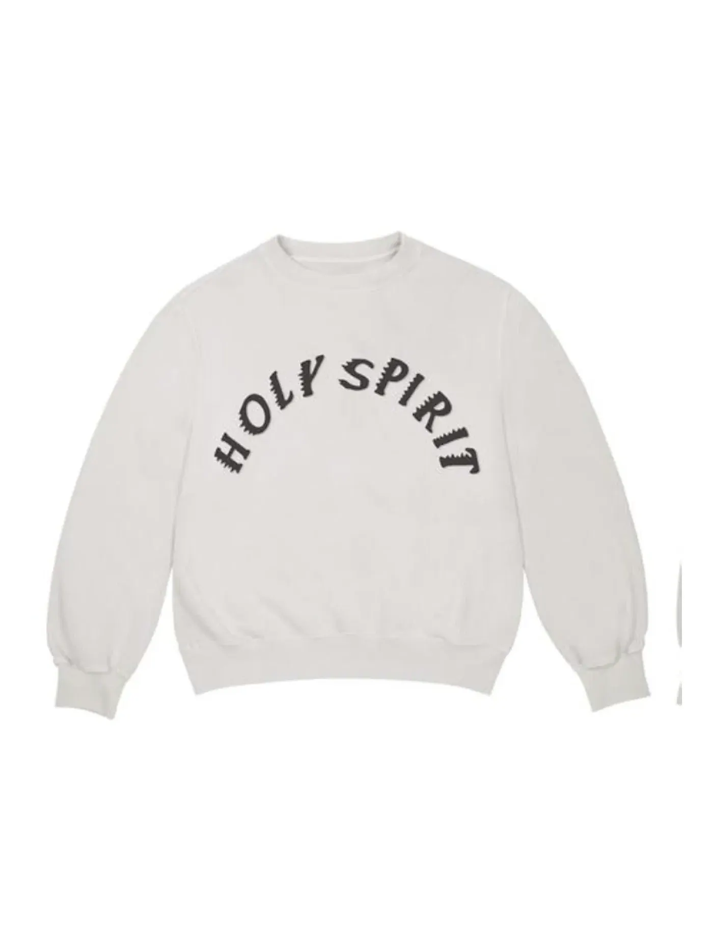 Мужской свитшот с принтом Holy Spirit Kanye West — изображение 1 из 2, кость