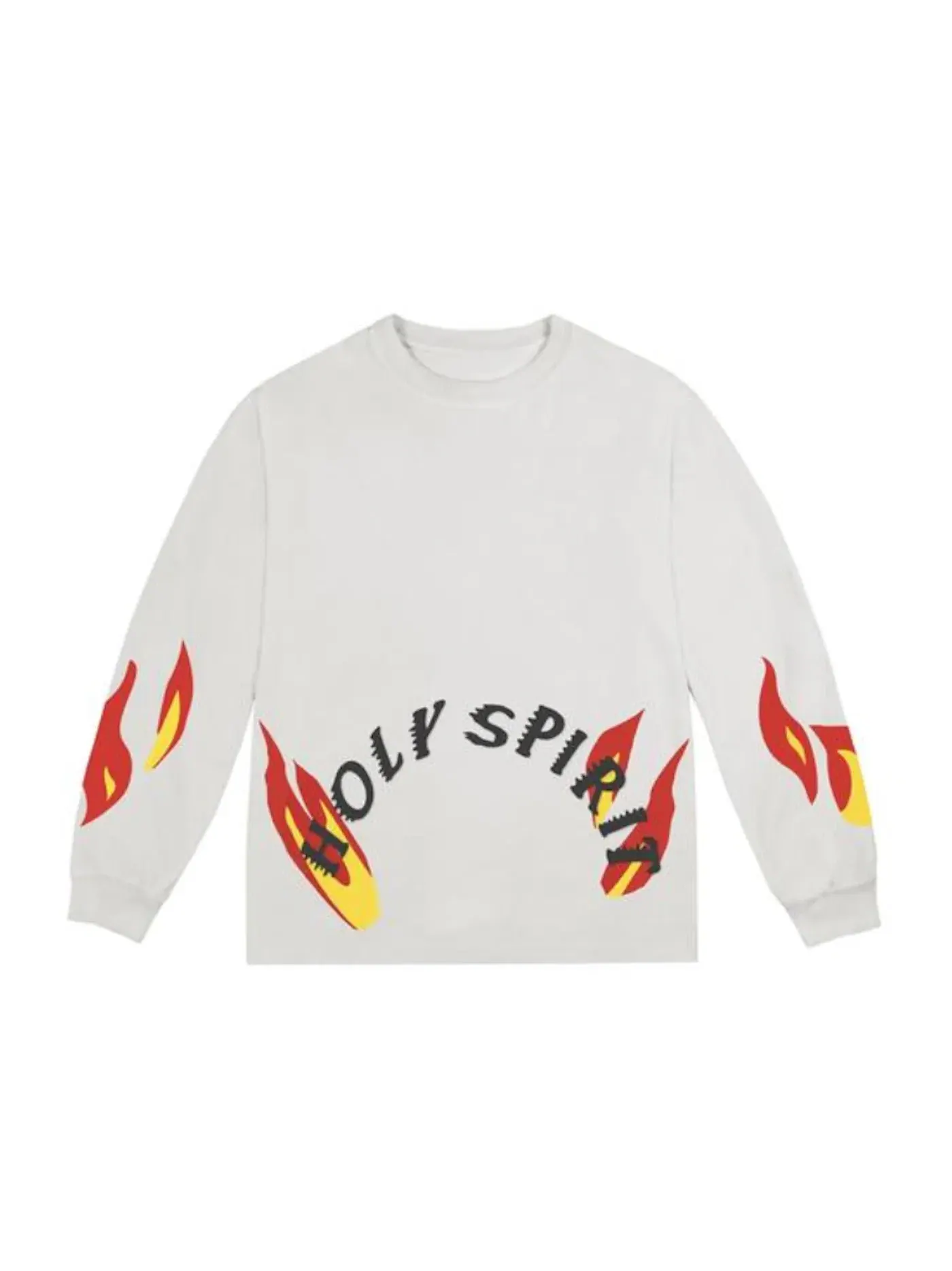 Мужская футболка с длинным рукавом Kanye West Holy Spirit — изображение 1 из 2, кость
