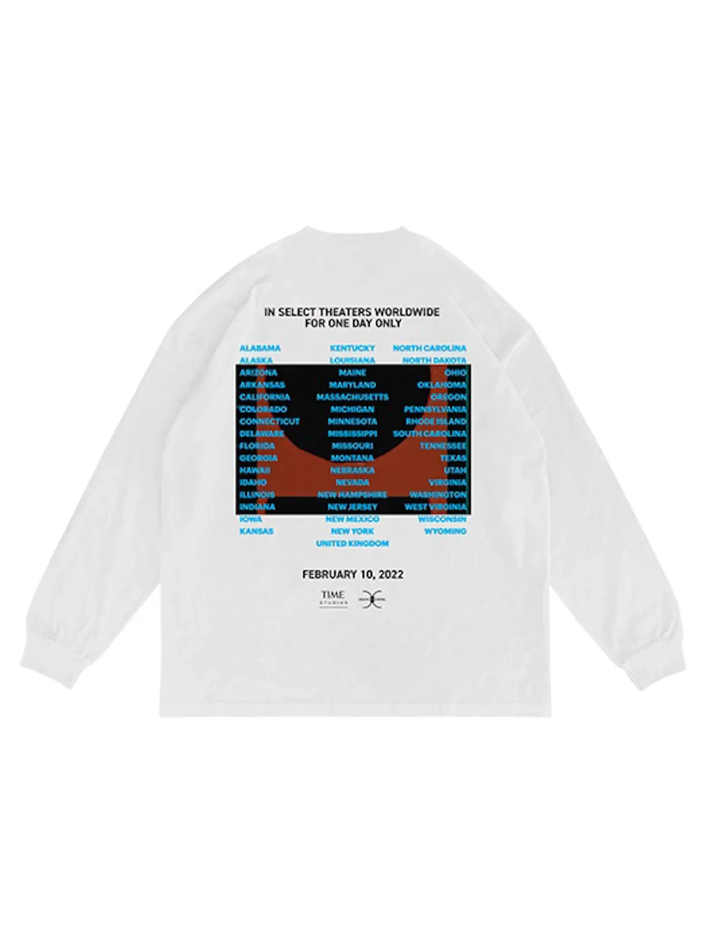 Мужская футболка с длинным рукавом Kanye West Jeen-Yuhs L/S Tee — изображение 2 из 2, белый