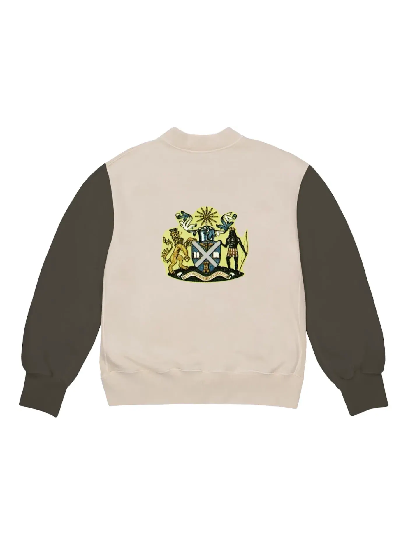 Мужская футболка с длинным рукавом Kanye West Jesus Is King Jamaica Seal Long Sleeve — изображение 1 из 1, коричневый