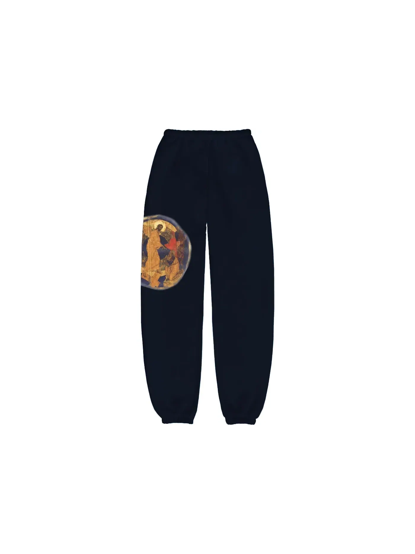Мужские спортивные штаны Kanye West Jesus Is King Sweatpants — изображение 1 из 1, темно-синий
