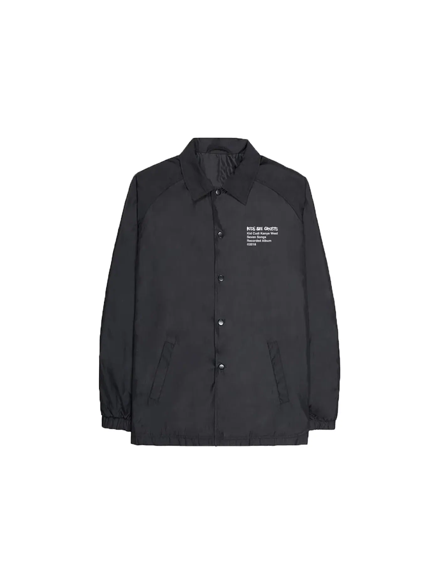Детская куртка с принтом Kanye West Kids See Ghosts Jacket — изображение 1 из 2, черный
