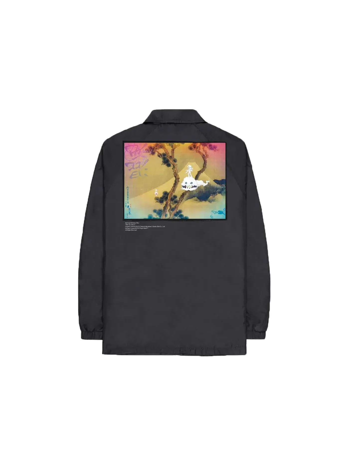 Детская куртка с принтом Kanye West Kids See Ghosts Jacket — изображение 2 из 2, черный