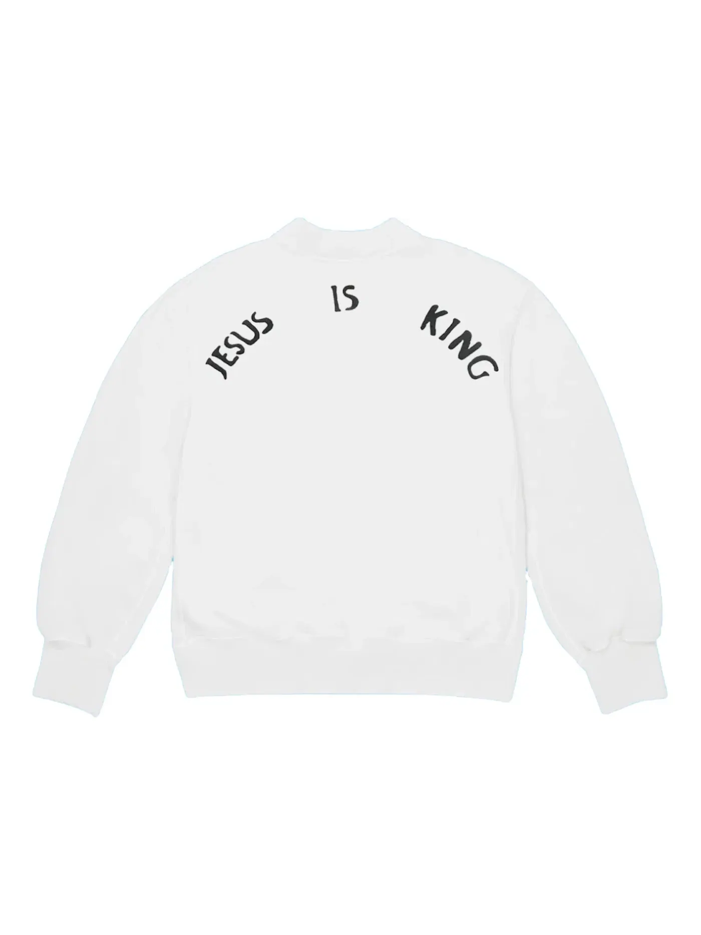 Мужской свитшот с принтом Crewneck Kanye West — изображение 2 из 2, белый