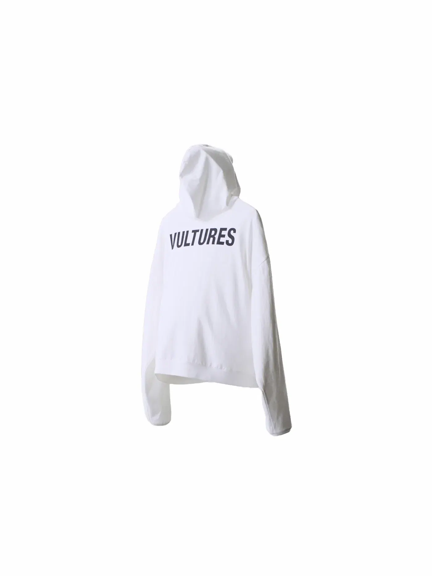 Унисекс худи Kanye West VULTURES Korea Exclusive Hoodie — изображение 2 из 2, белый