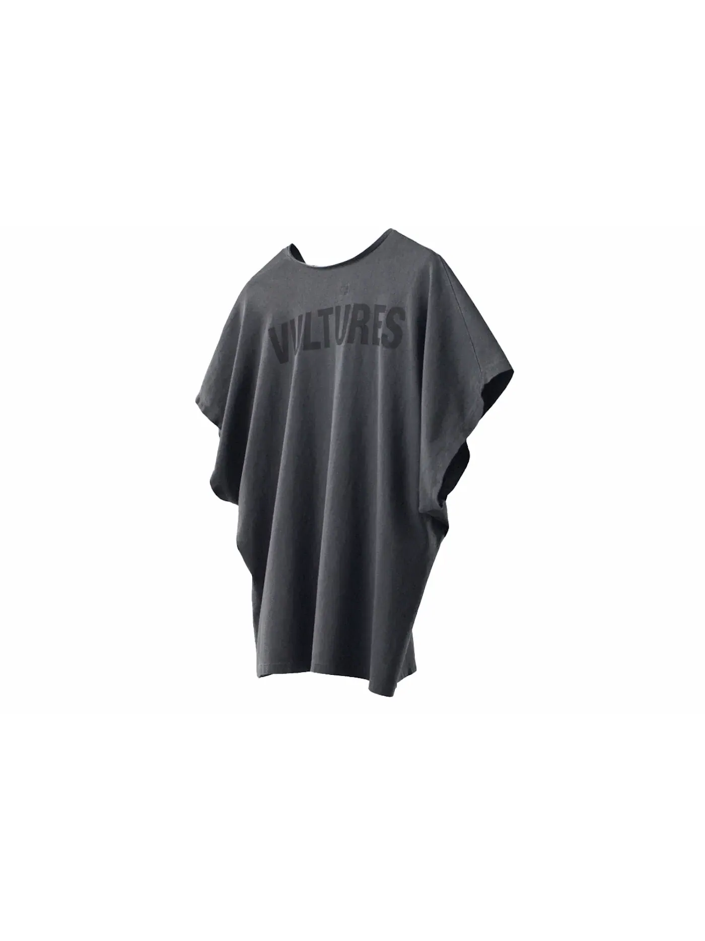 Унисекс футболка с принтом Kanye West VULTURES Korea Exclusive II T-shirt — изображение 2 из 2, черный