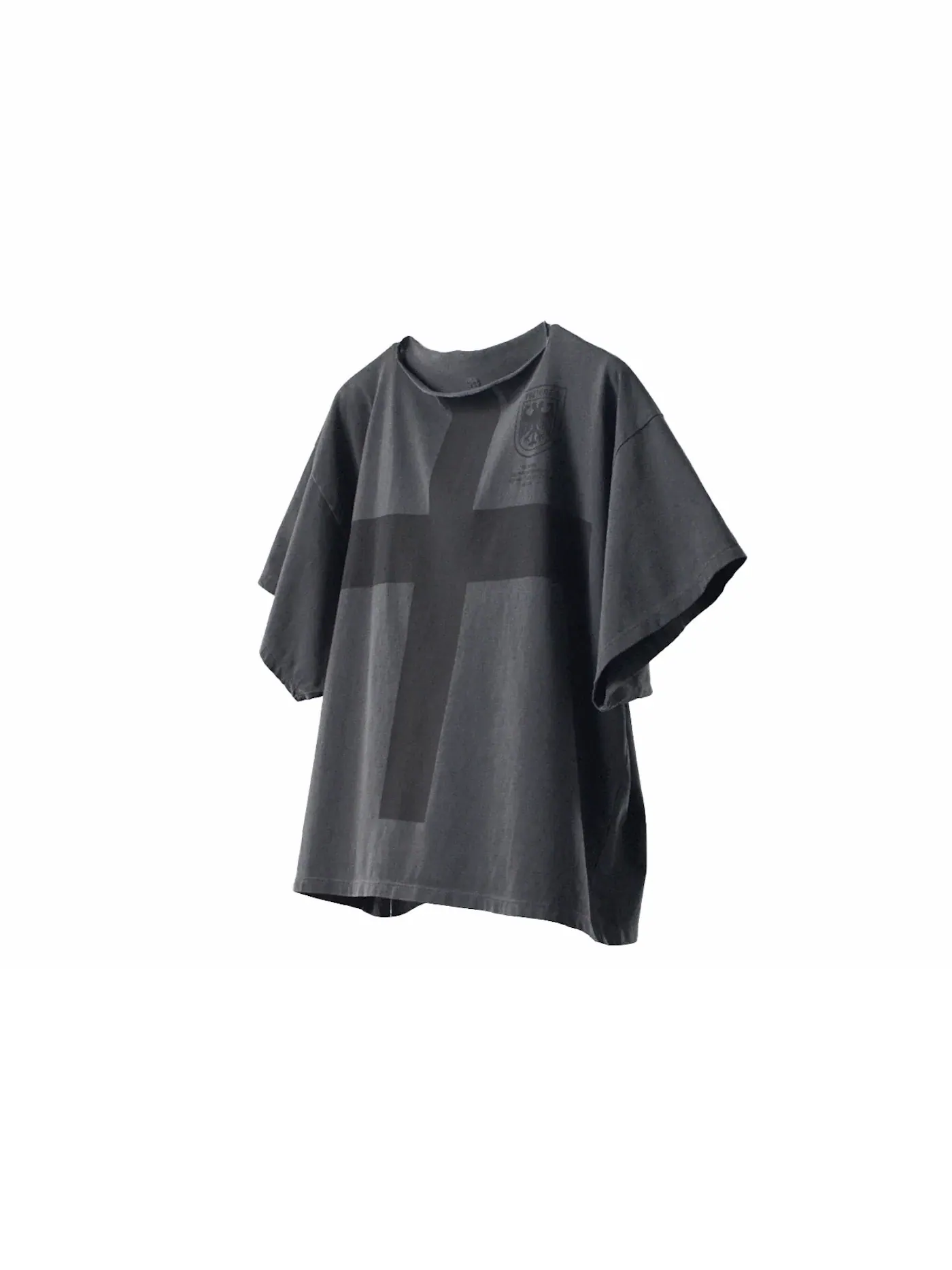 Детская футболка с принтом Kanye West VULTURES Korea Exclusive T-Shirt — изображение 1 из 2, черный