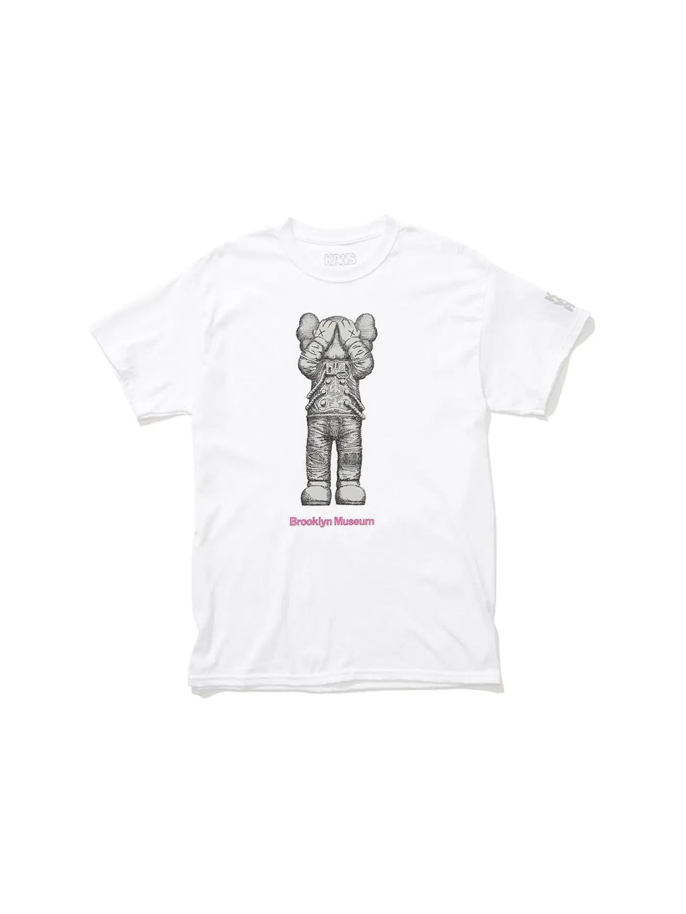 Мужская футболка с принтом KAWS Brooklyn Museum SPACE T-shirt KAWS — изображение 1 из 1, белый