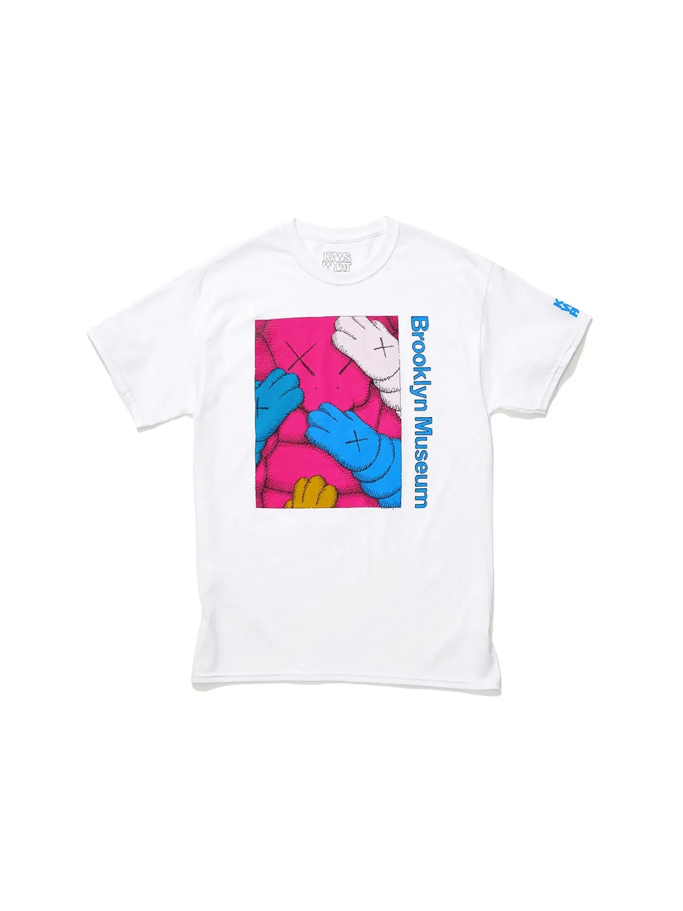 Мужская футболка с принтом T-shirt KAWS — изображение 1 из 1, белый