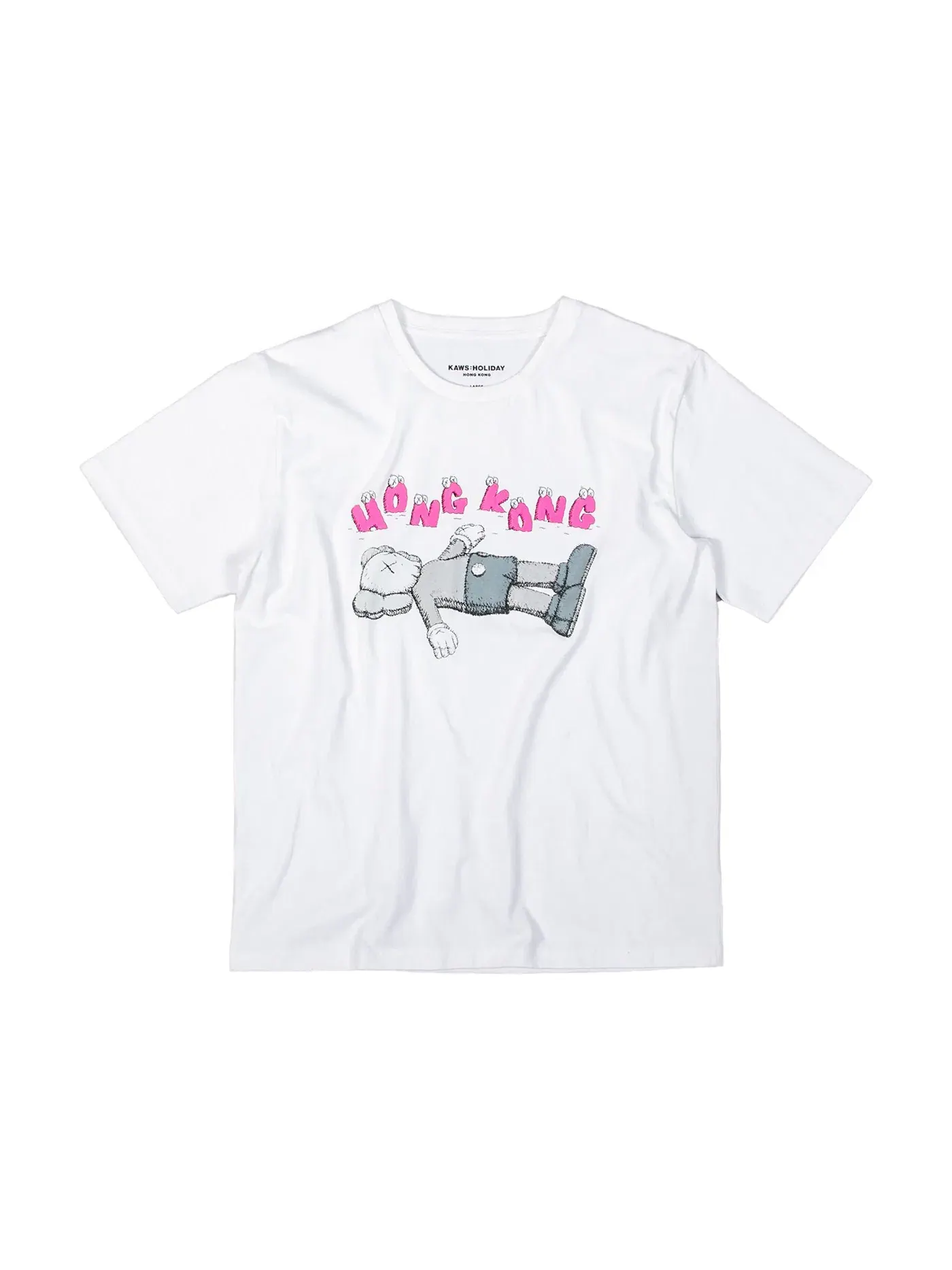 Мужская футболка с принтом KAWS HOLIDAY Tee KAWS — изображение 1 из 1, белый