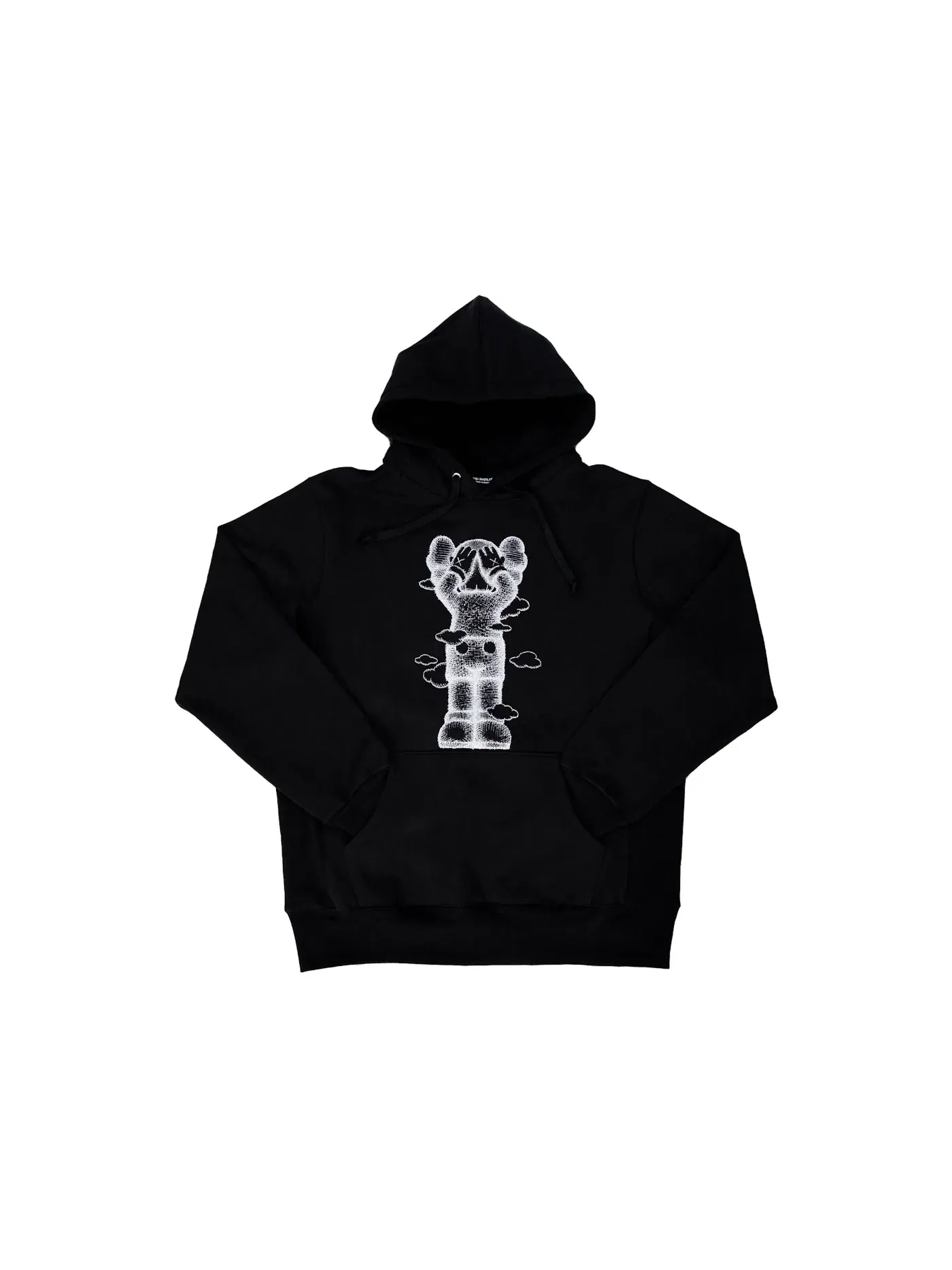 Мужской худи с принтом KAWS Holiday UK Hoodie KAWS — изображение 1 из 1, черный