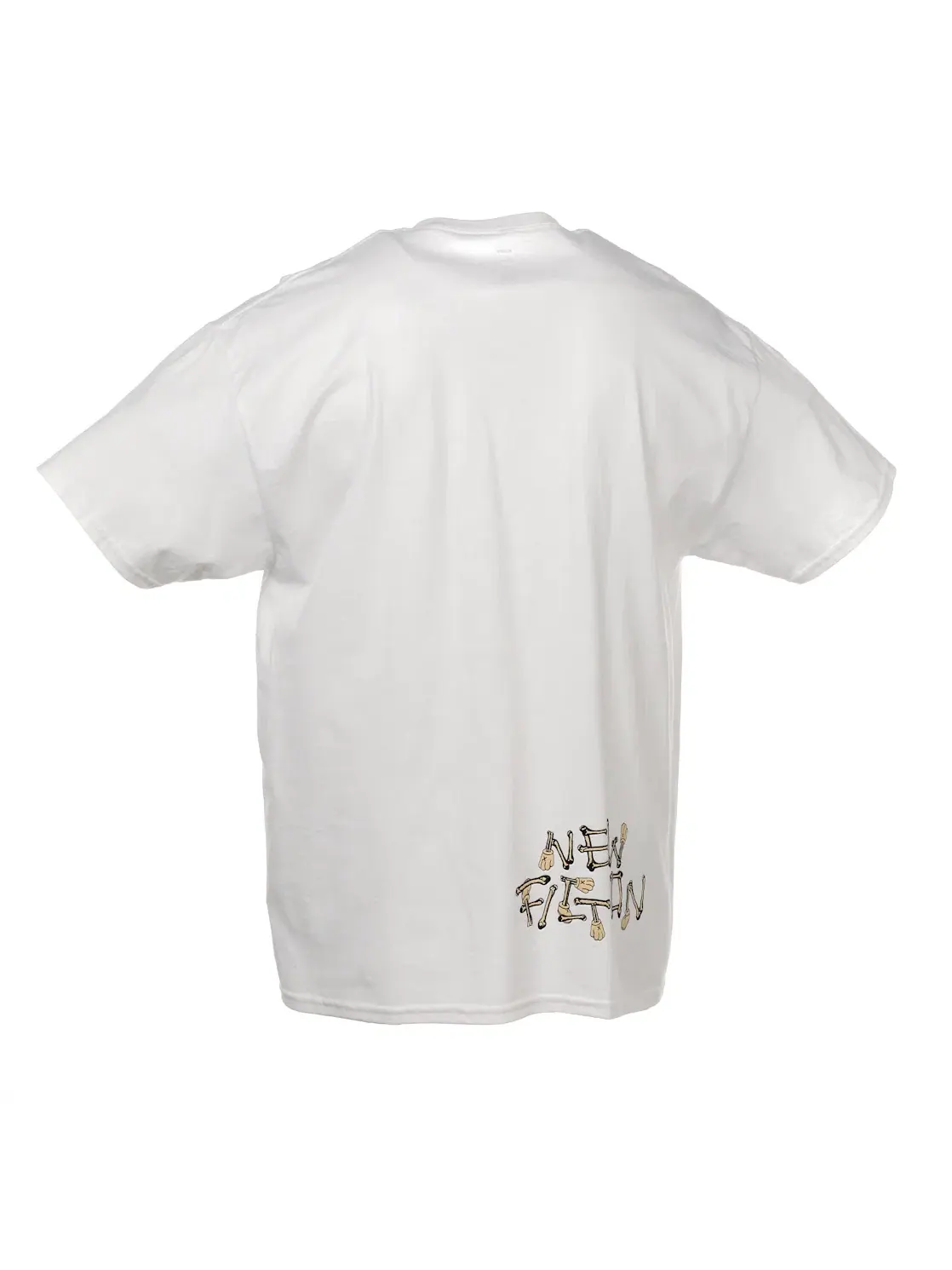 Мужская футболка с принтом KAWS Skeleton New Fiction T-shirt KAWS — изображение 3 из 4, кость