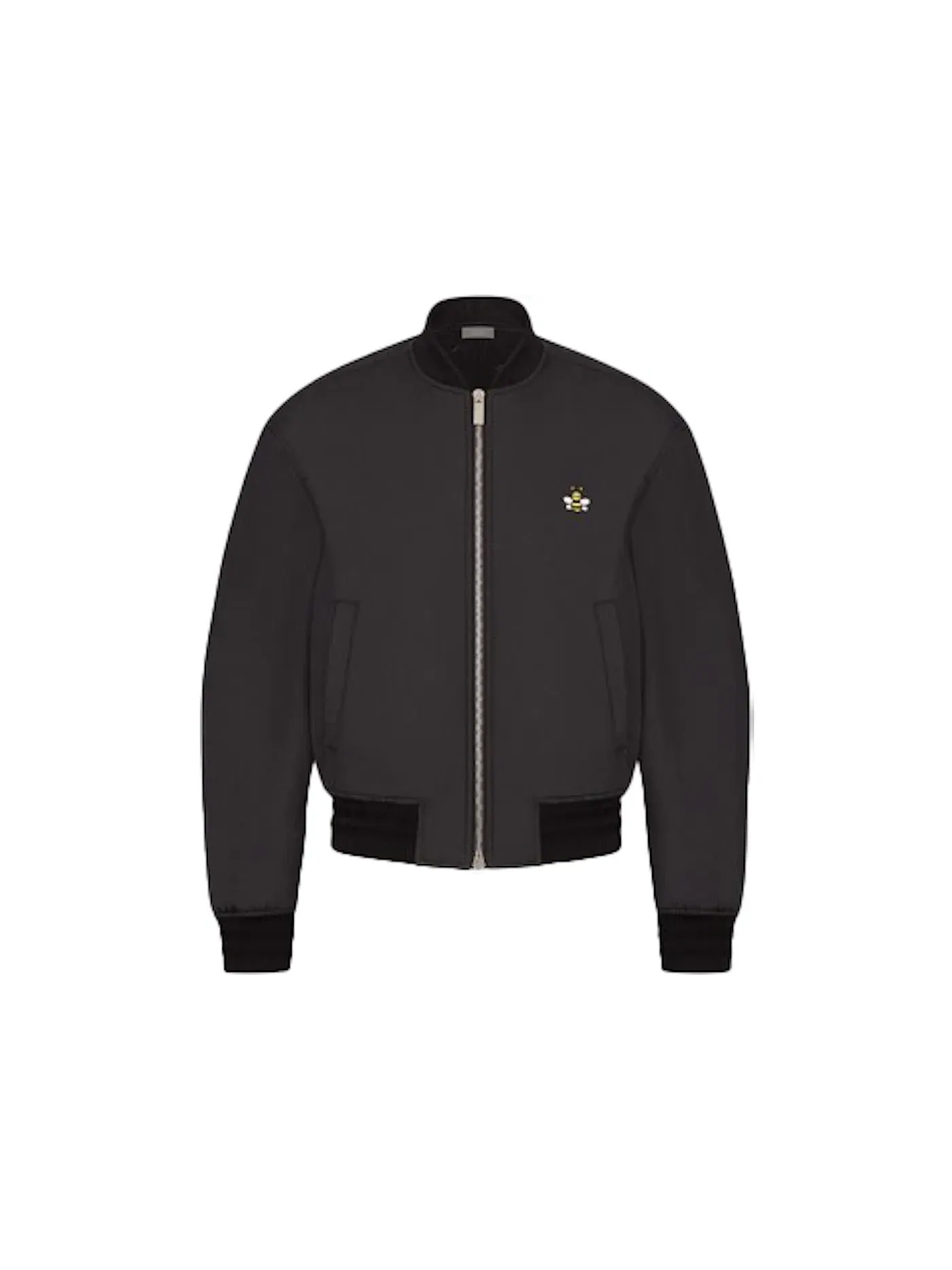 Мужская куртка-бомбер с принтом KAWS x Dior Bee — изображение 1 из 1, черный