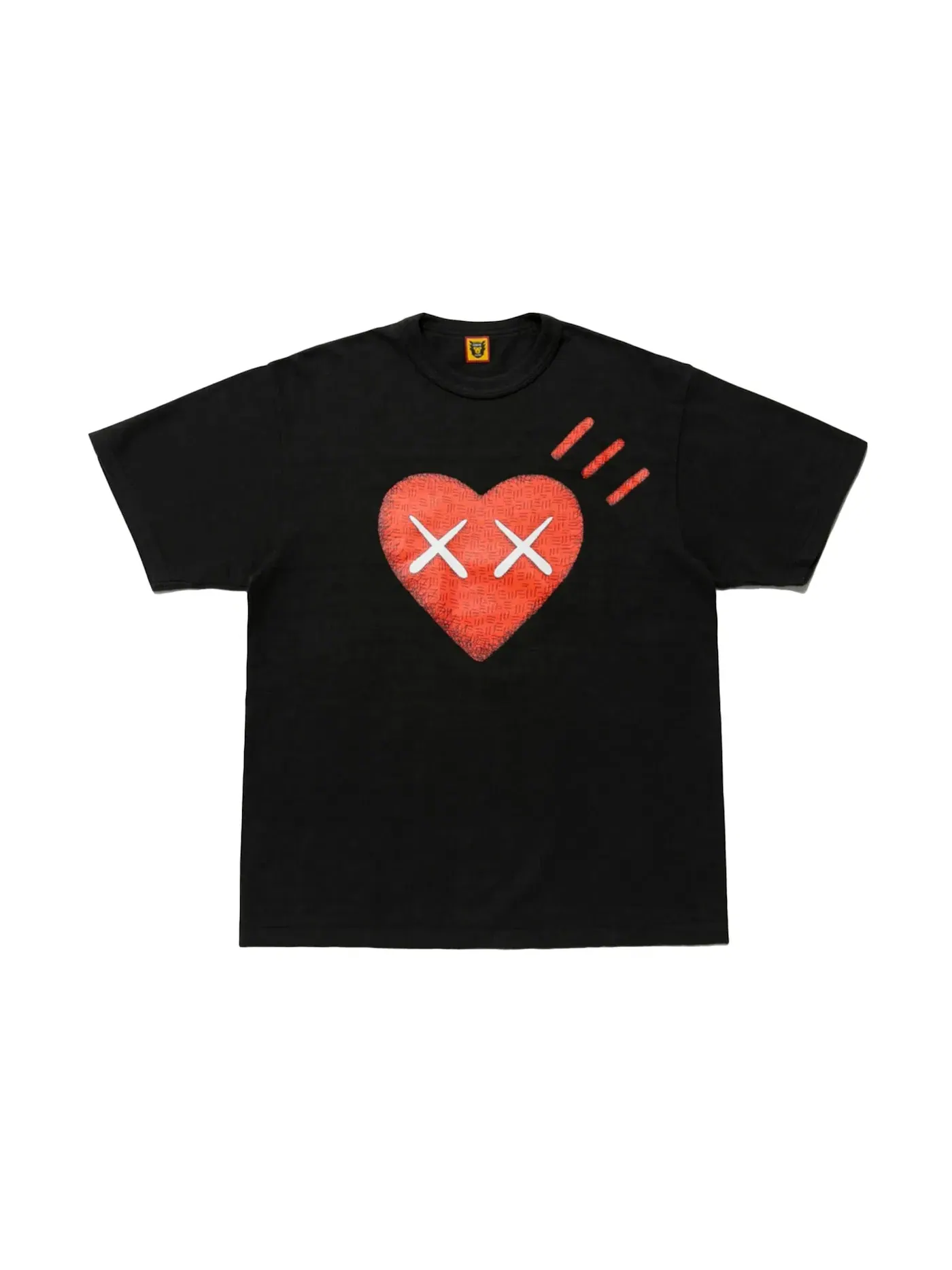 Мужская футболка с принтом KAWS x Human Made #6 Tee KAWS — изображение 1 из 2, черный