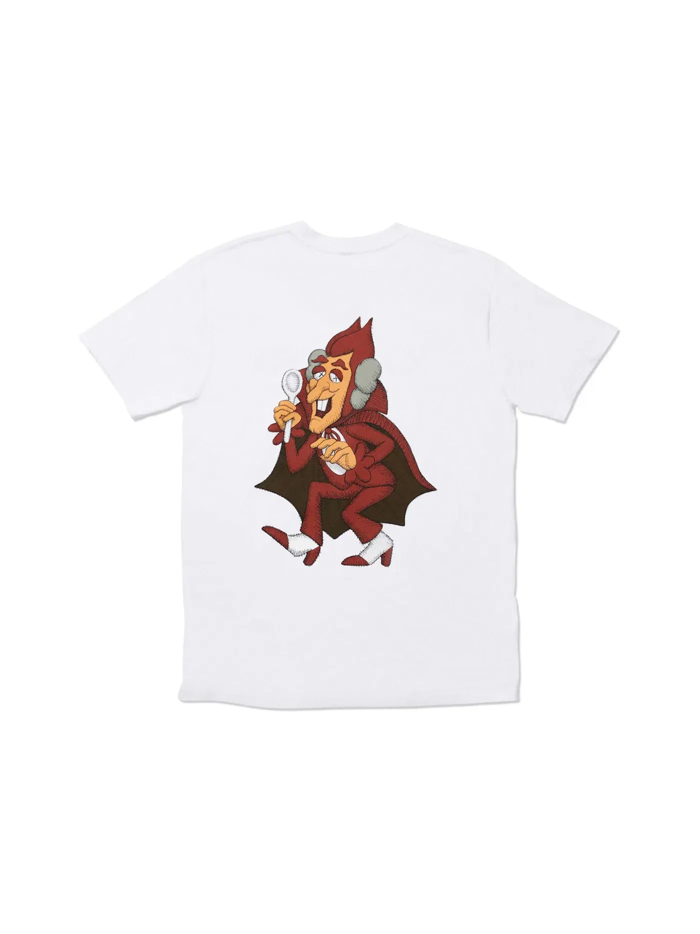 Мужская футболка с принтом KAWS x Monsters Count Chocula T-shirt — изображение 2 из 2, белый