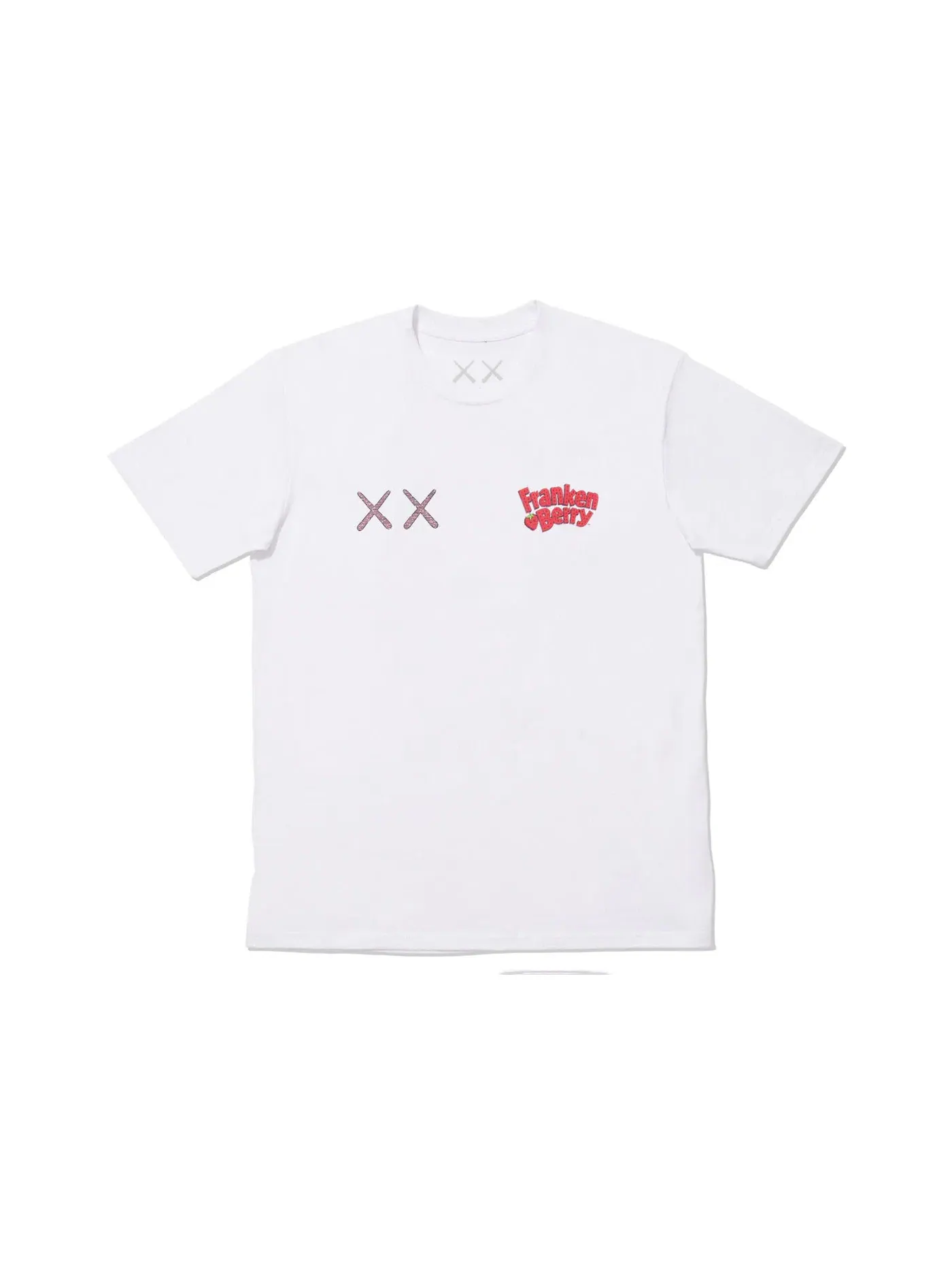 Мужская футболка с принтом KAWS x Monsters Franken Berry T-shirt — изображение 1 из 2, белый