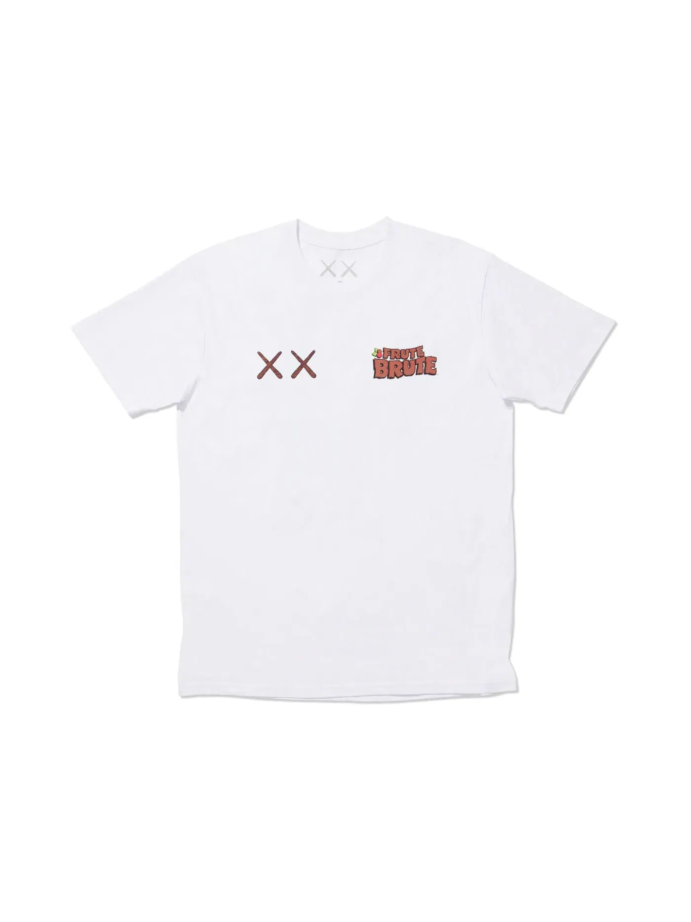 Мужская футболка с принтом KAWS x Monsters Frute Brute T-shirt KAWS — изображение 1 из 1, белый