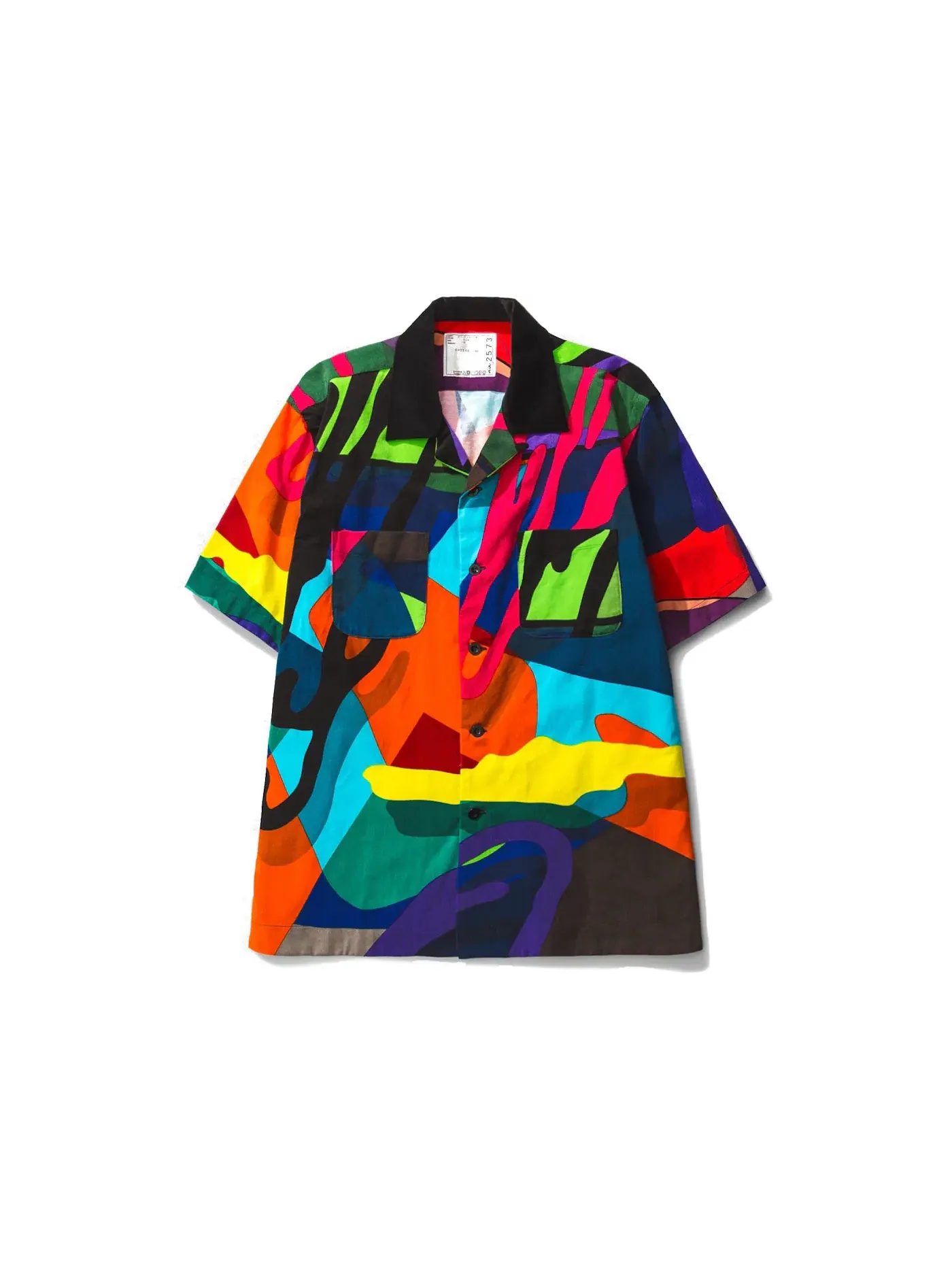 Мужская рубашка с принтом KAWS x Sacai Shirt — изображение 1 из 2, мульти