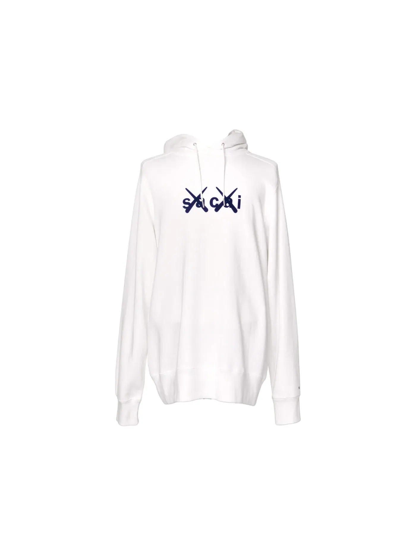 Мужской свитшот с принтом KAWS x Sacai Flock Print Sweatshirt KAWS — изображение 1 из 2, белый