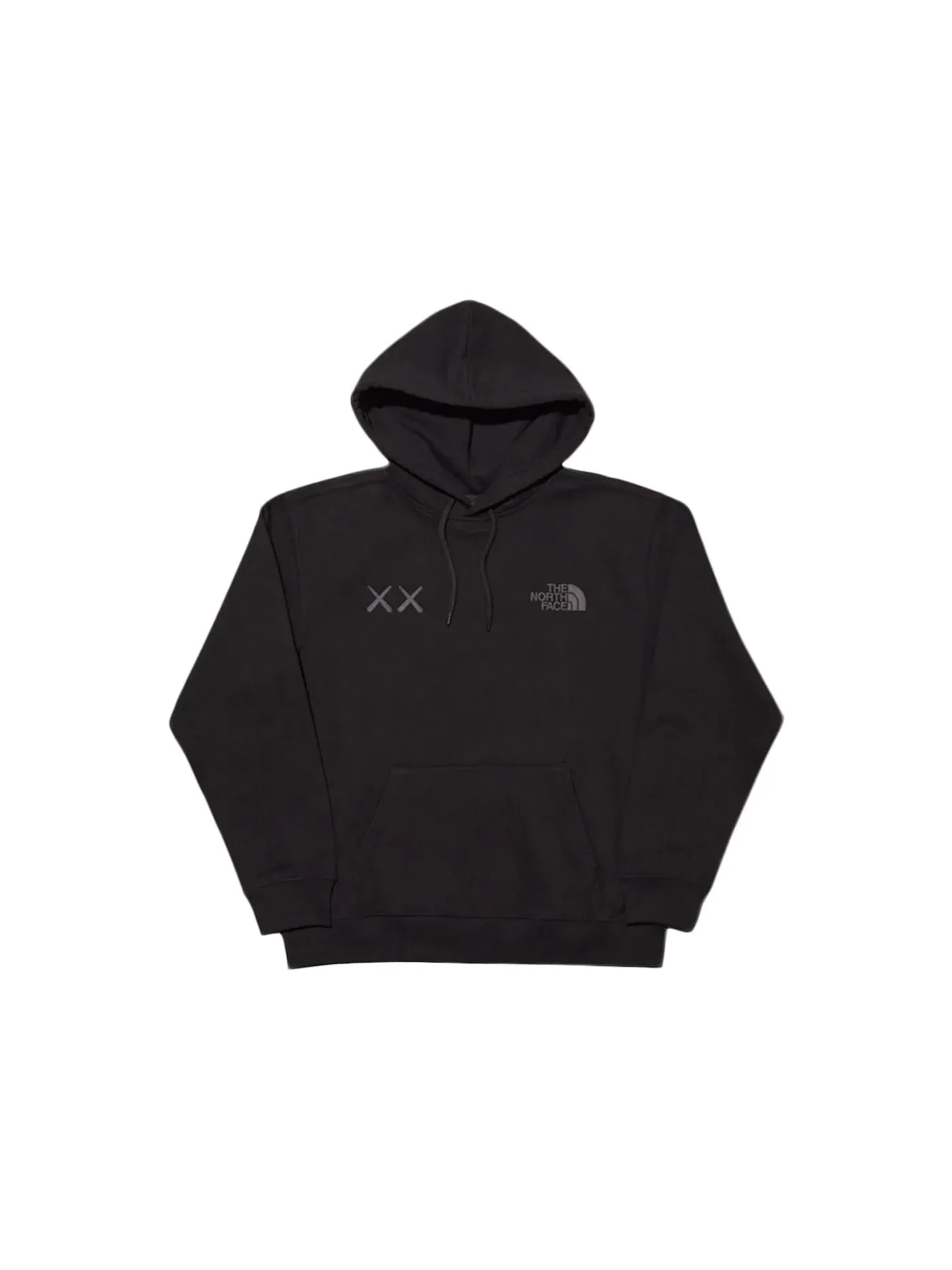 Мужская худи с принтом KAWS Hoodie KAWS — изображение 1 из 1, черный