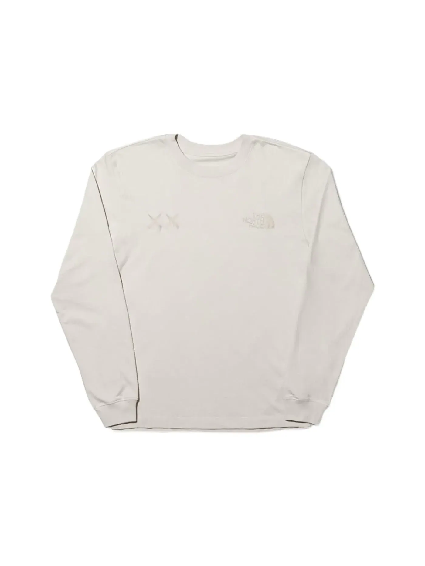 Мужская футболка с длинным рукавом L/S T-shirt KAWS — изображение 1 из 1, слоновая кость