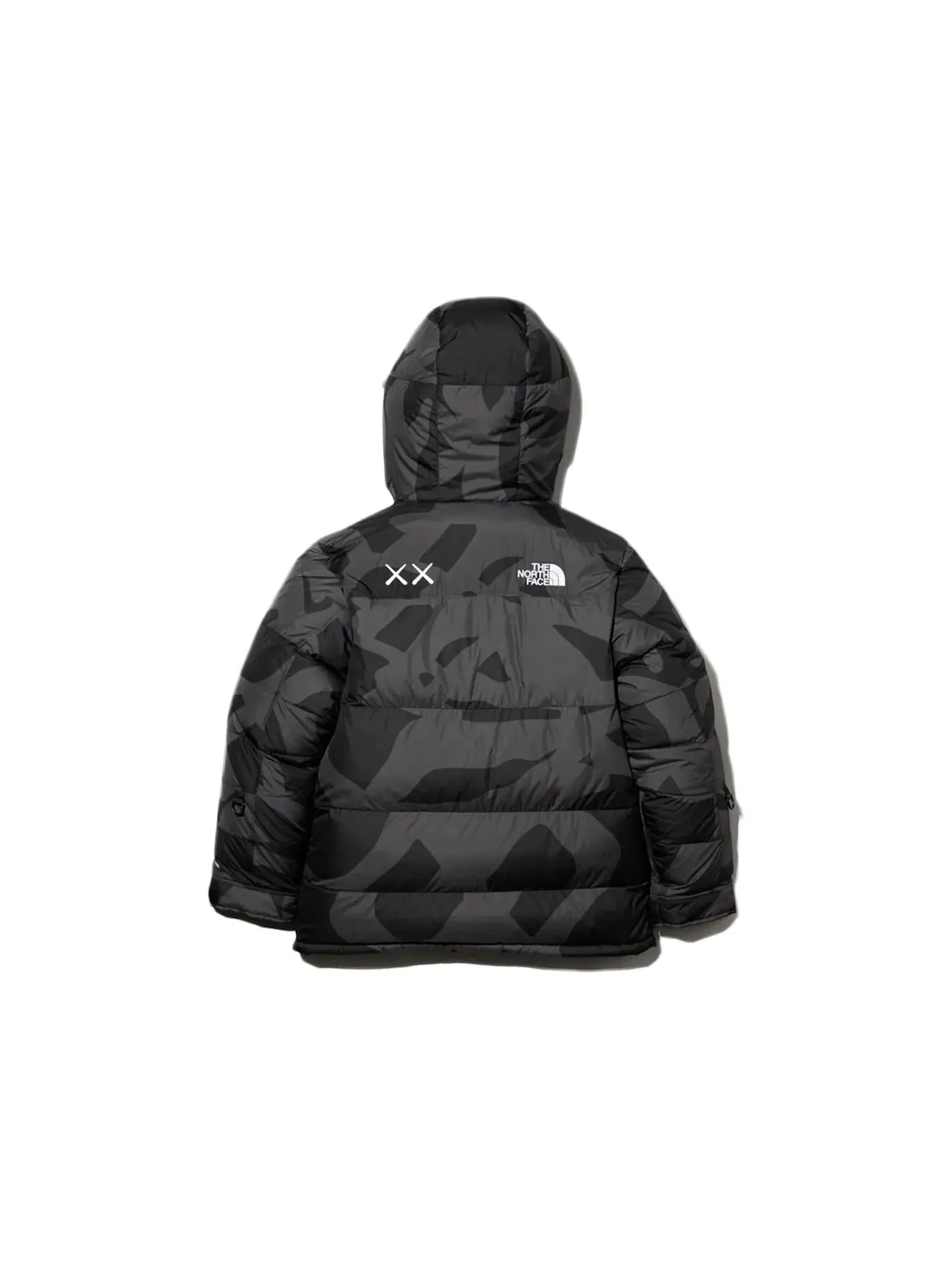 Мужская парка с принтом Retro 1994 Himalayan Parka KAWS — изображение 2 из 2, черный