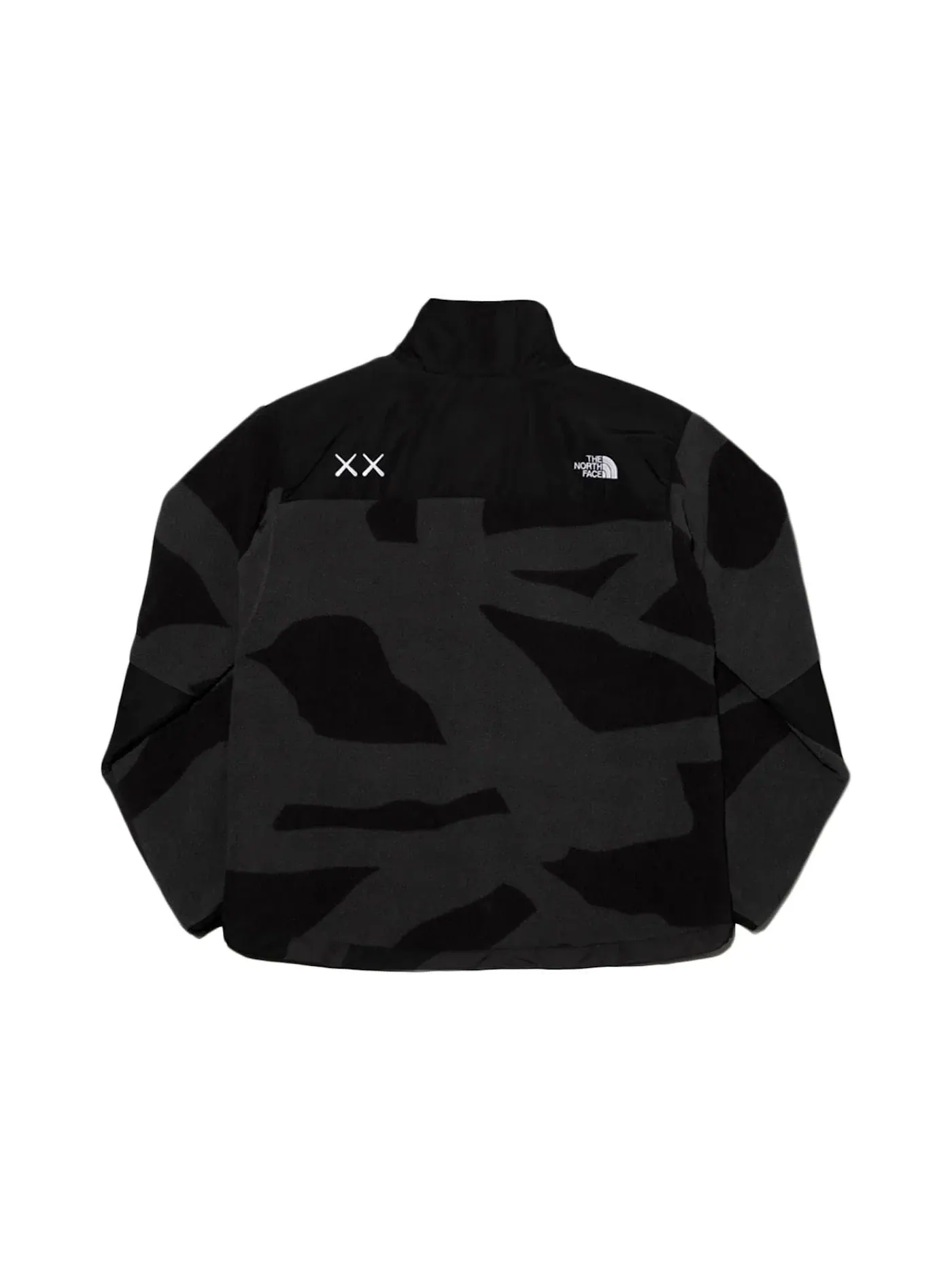Мужская куртка с принтом Retro 1995 Denali Jacket KAWS — изображение 2 из 2, черный