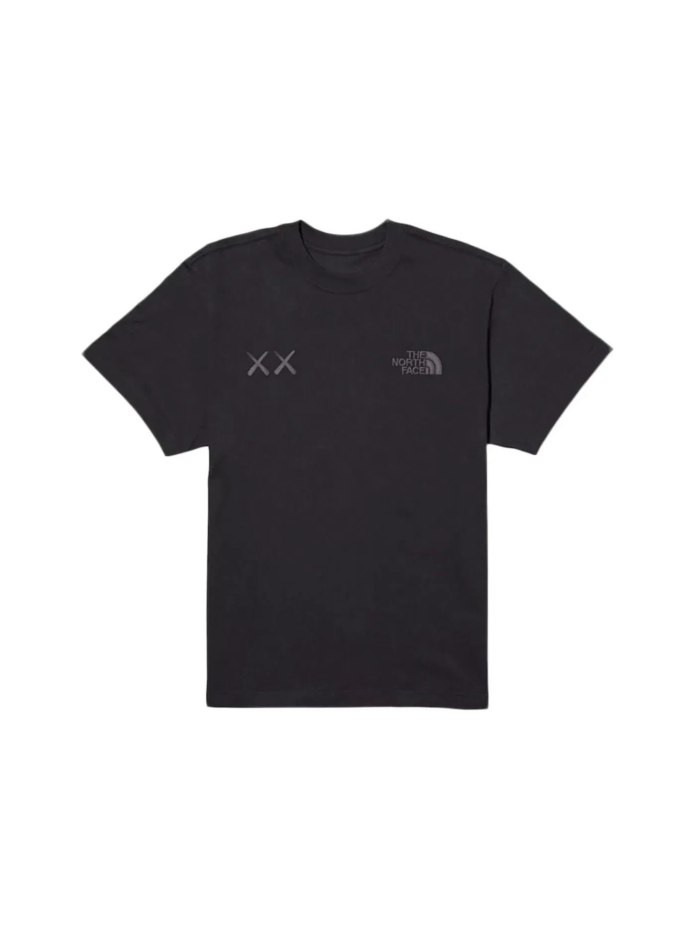 Мужская футболка с коротким рукавом KAWS x The North Face T-shirt KAWS — изображение 1 из 1, черный