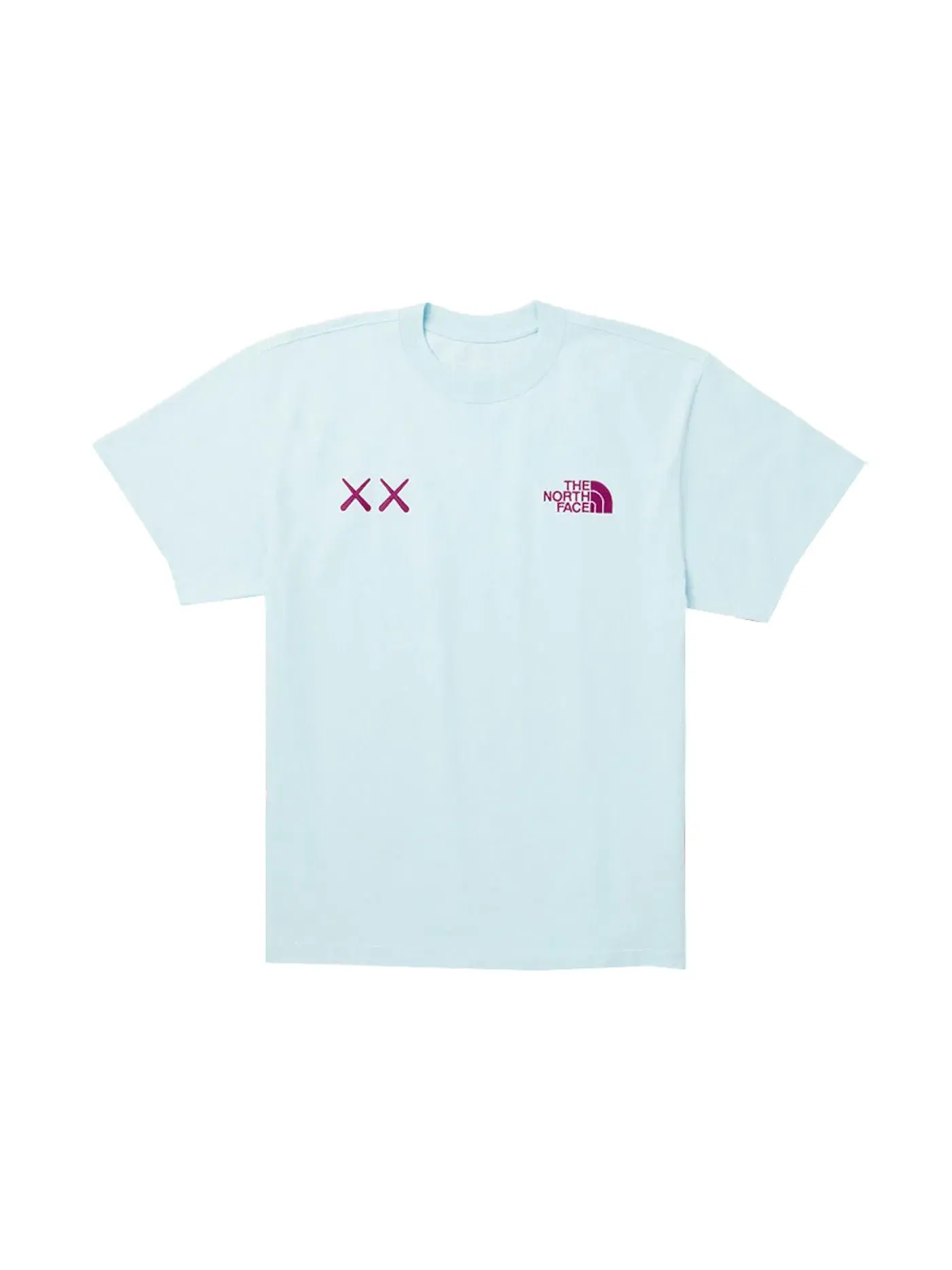 Мужская футболка с принтом KAWS x The North Face Tee KAWS — изображение 1 из 1, синий