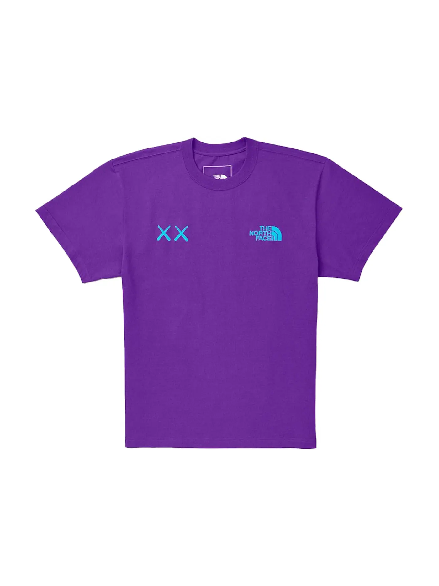 Мужская футболка с принтом KAWS Tee KAWS — изображение 1 из 1, фиолетовый