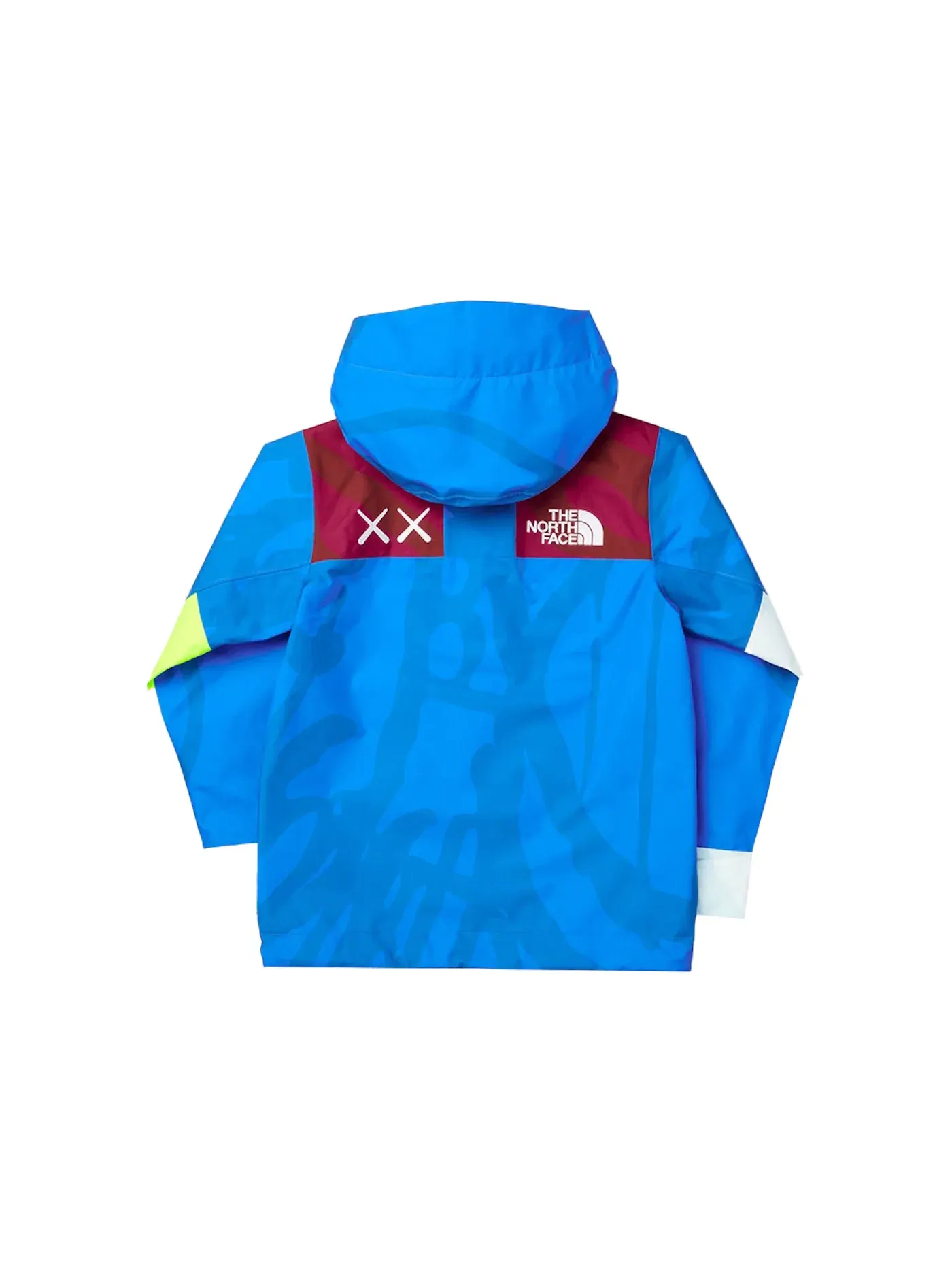 Детская куртка с принтом 1986 Mountain Jacket KAWS — изображение 2 из 2, синий