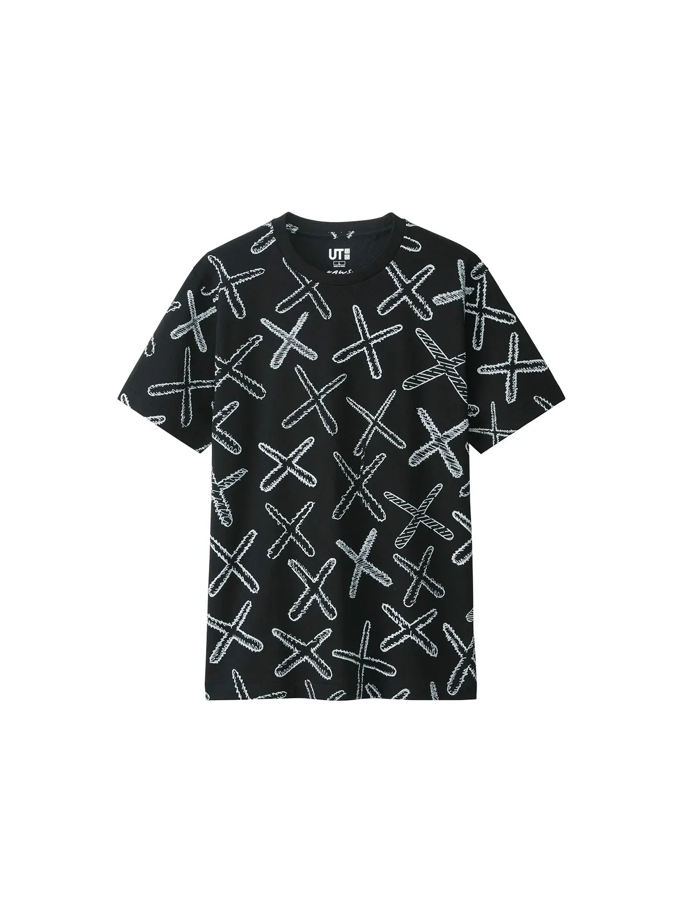 Детская футболка с принтом KAWS Tee KAWS — изображение 1 из 1, черный