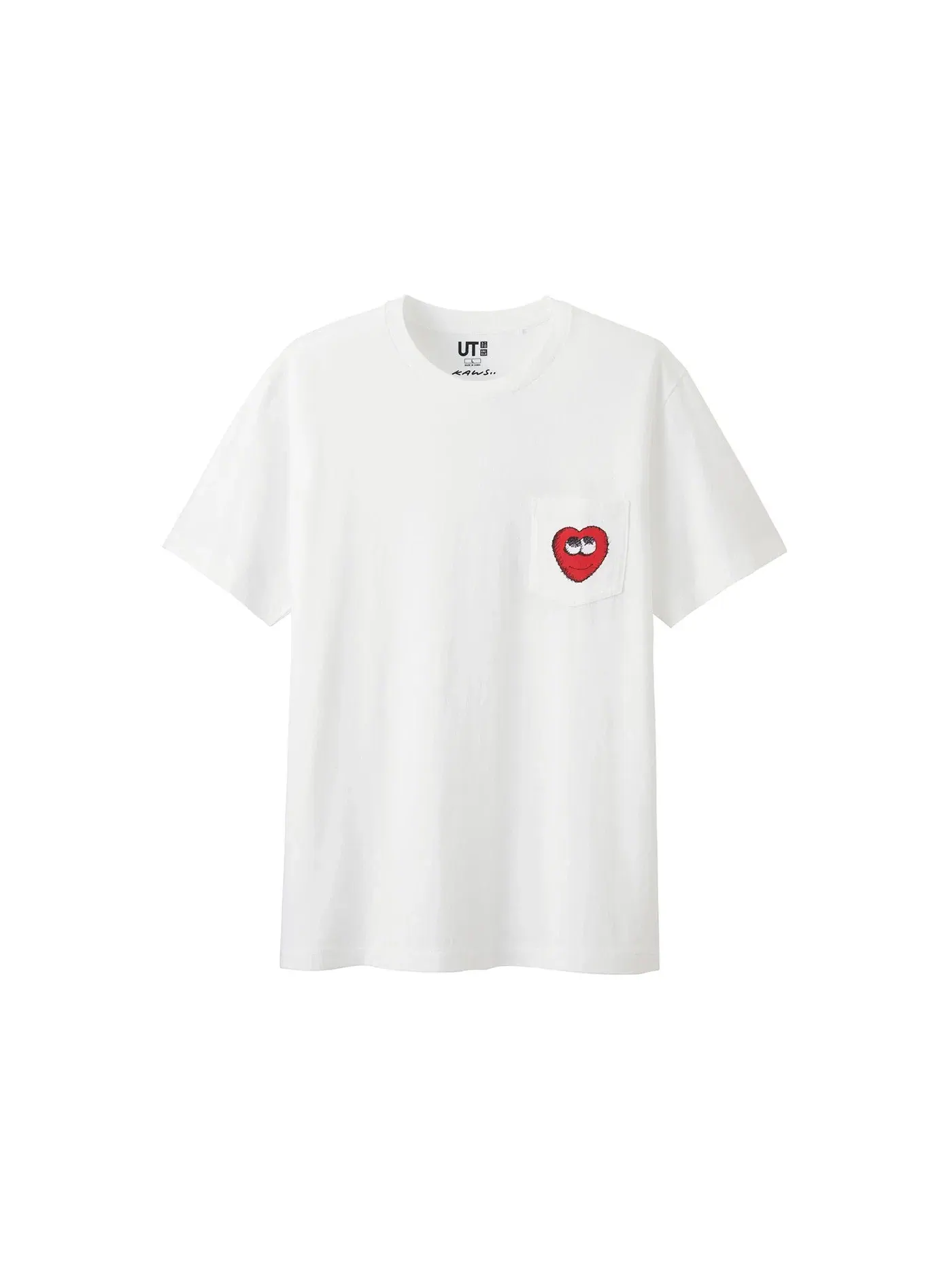 Детская футболка с принтом KAWS Tee — изображение 1 из 1, белый