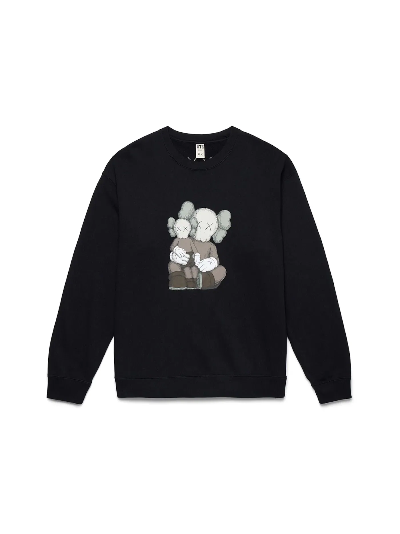 Детское лонгслив с принтом Sweatshirt (US Sizing) KAWS — изображение 1 из 3, черный