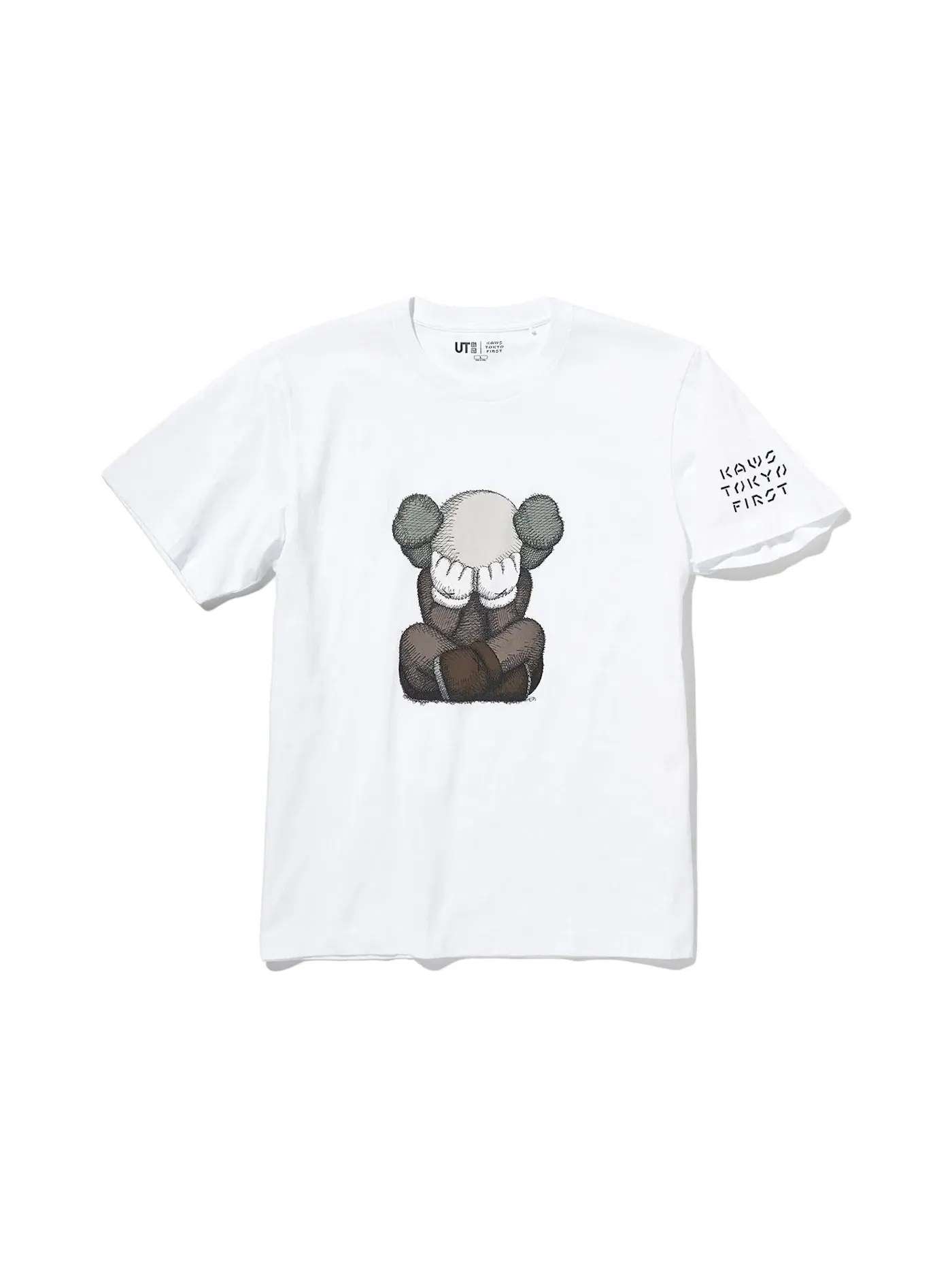 Мужская футболка с принтом KAWS Tee (Asia Sizing) — изображение 1 из 1, белый
