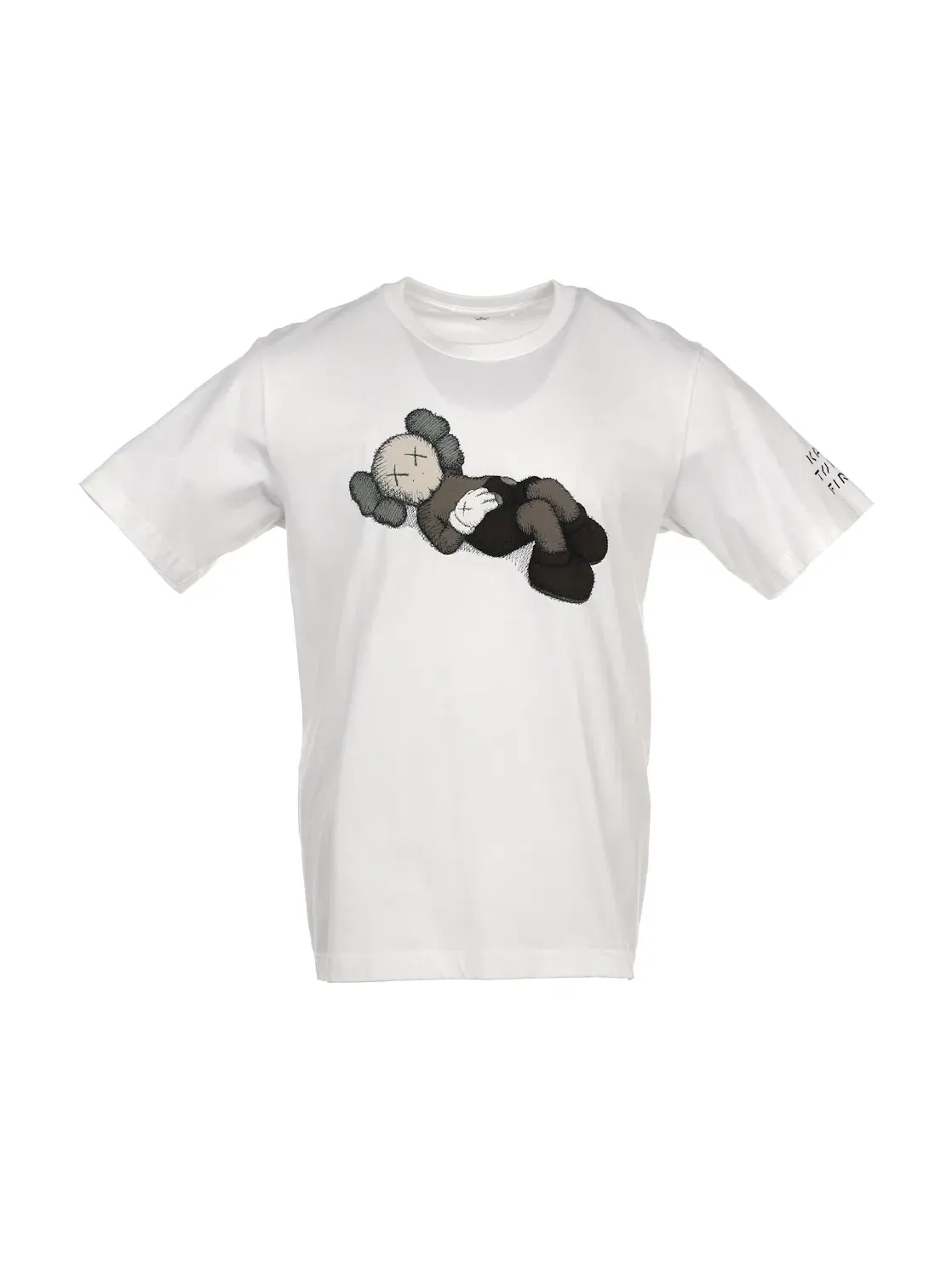 Мужская футболка с принтом Tee (Asia Sizing) KAWS — изображение 1 из 4, белый