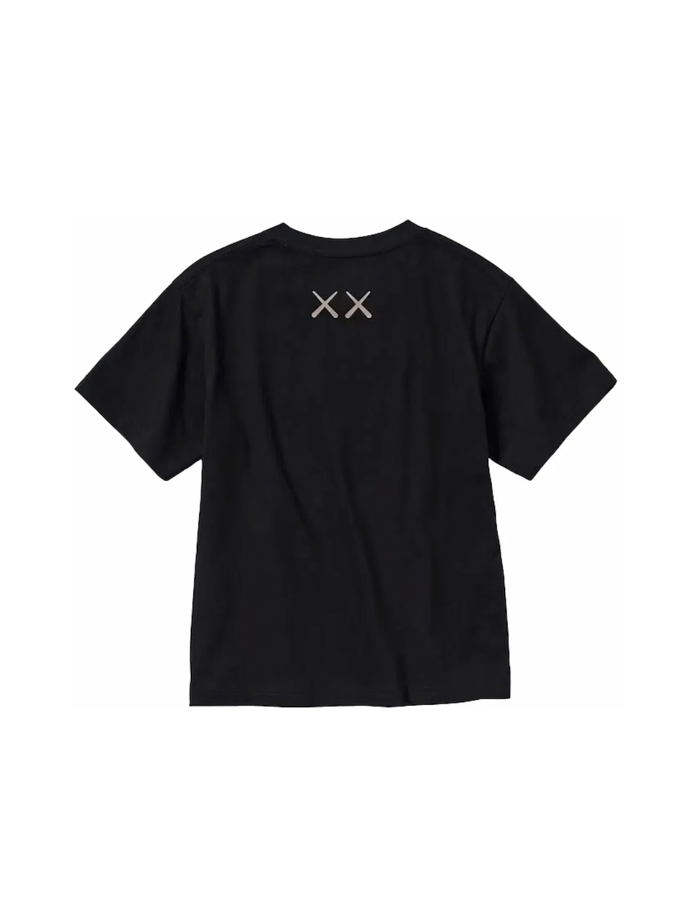 Детская футболка с принтом KAWS x Uniqlo Kids UT Short Sleeve Graphic T-shirt — изображение 2 из 2, черный