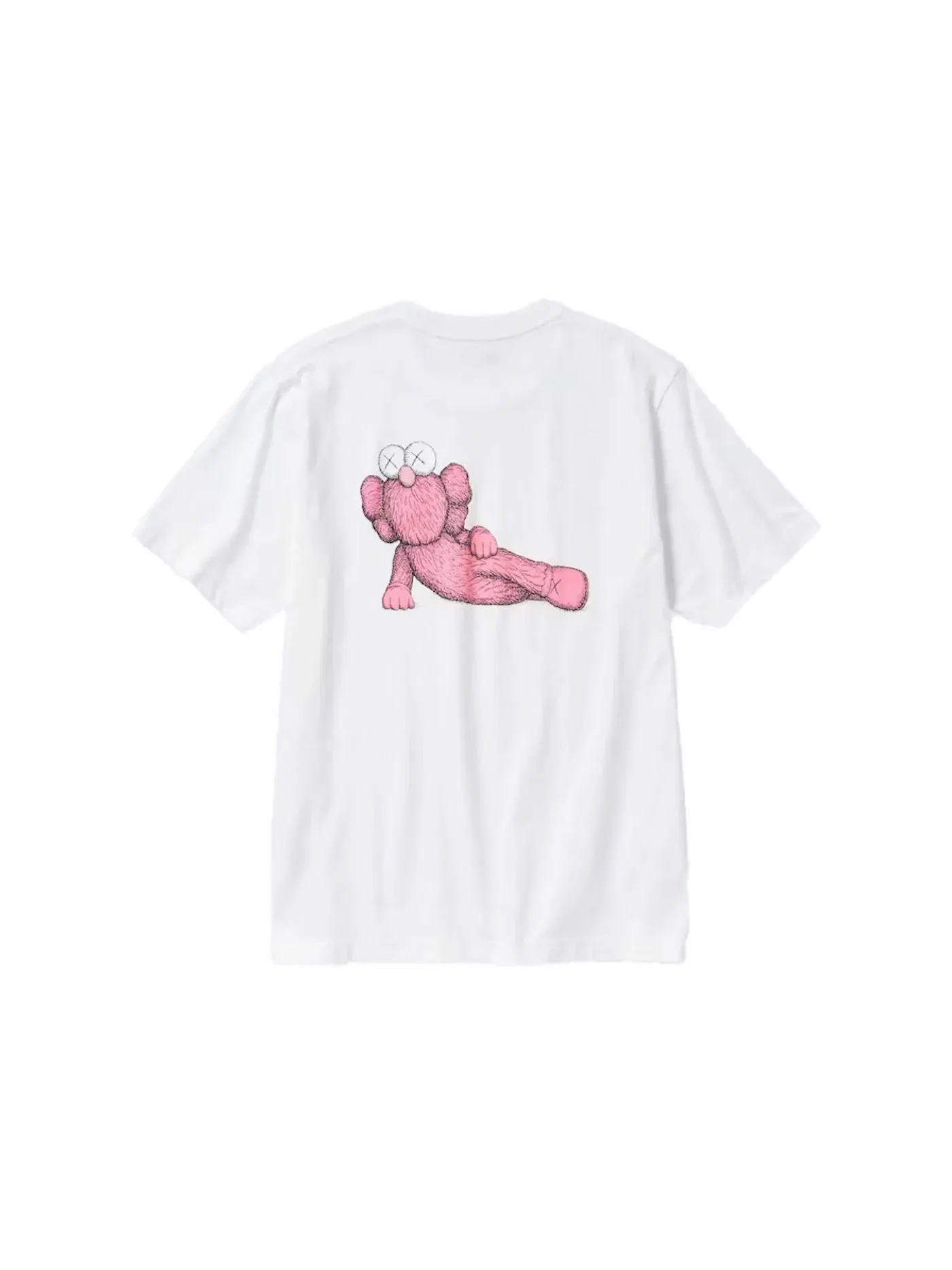 Детская футболка с принтом KAWS x Uniqlo UT — изображение 1 из 3, белый